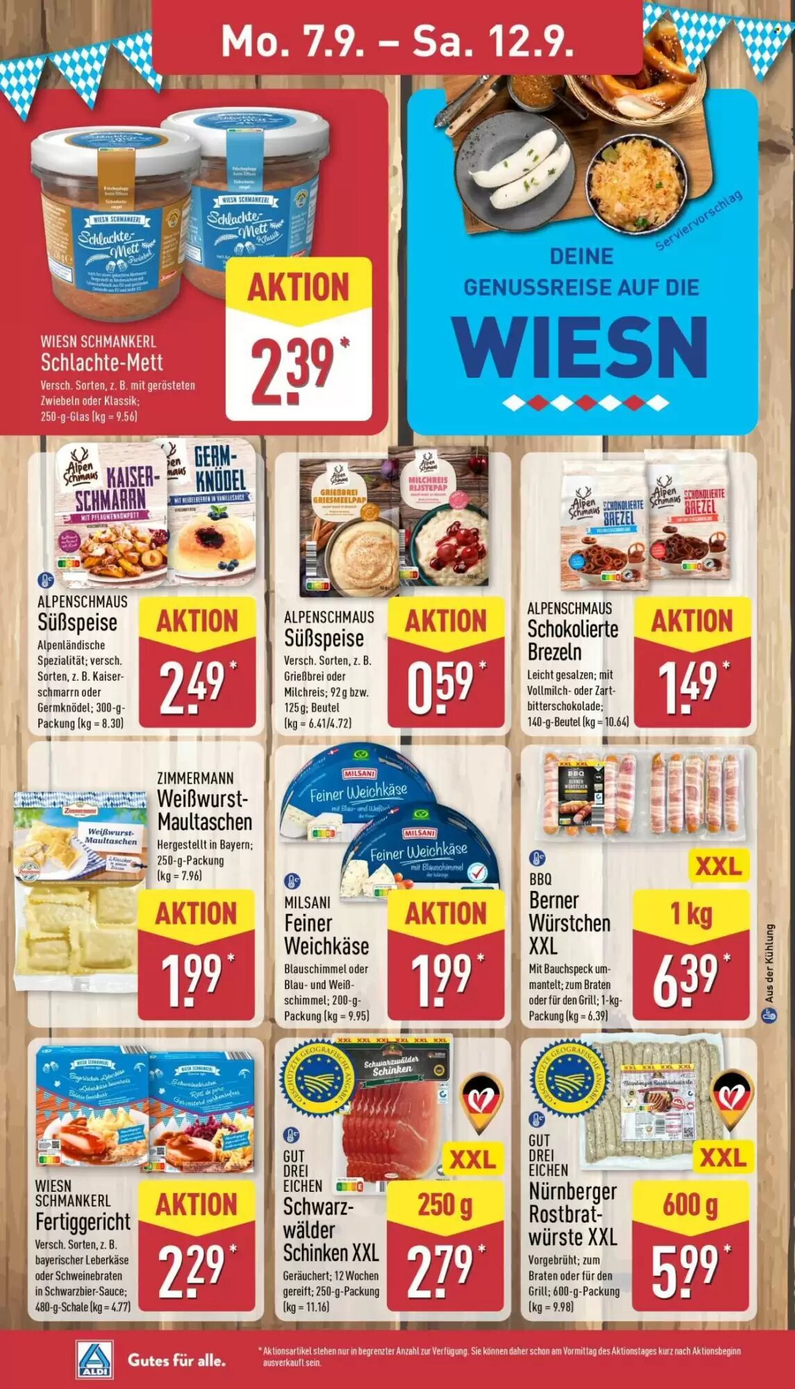 Aldi Nord Prospekt (ab 07.09.2026) zum Blättern - Seite 12