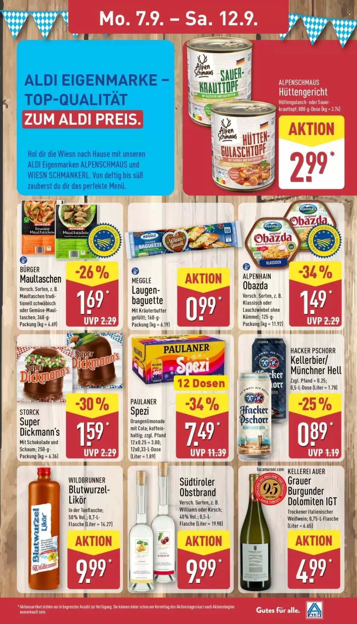 Aldi Nord Prospekt (ab 07.09.2026) zum Blättern - Seite 13