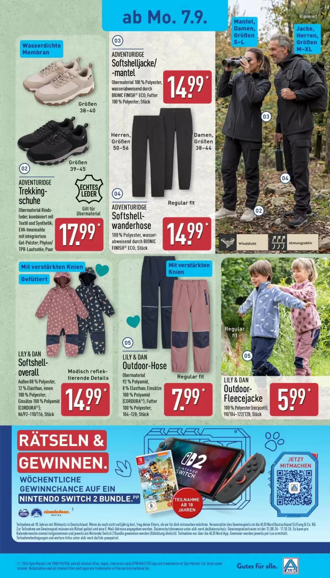 Aldi Nord Prospekt (ab 07.09.2026) zum Blättern - Seite 15