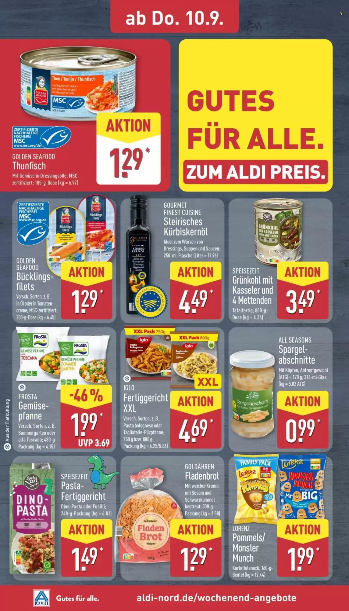 Aldi Nord Prospekt (ab 07.09.2026) zum Blättern - Seite 30