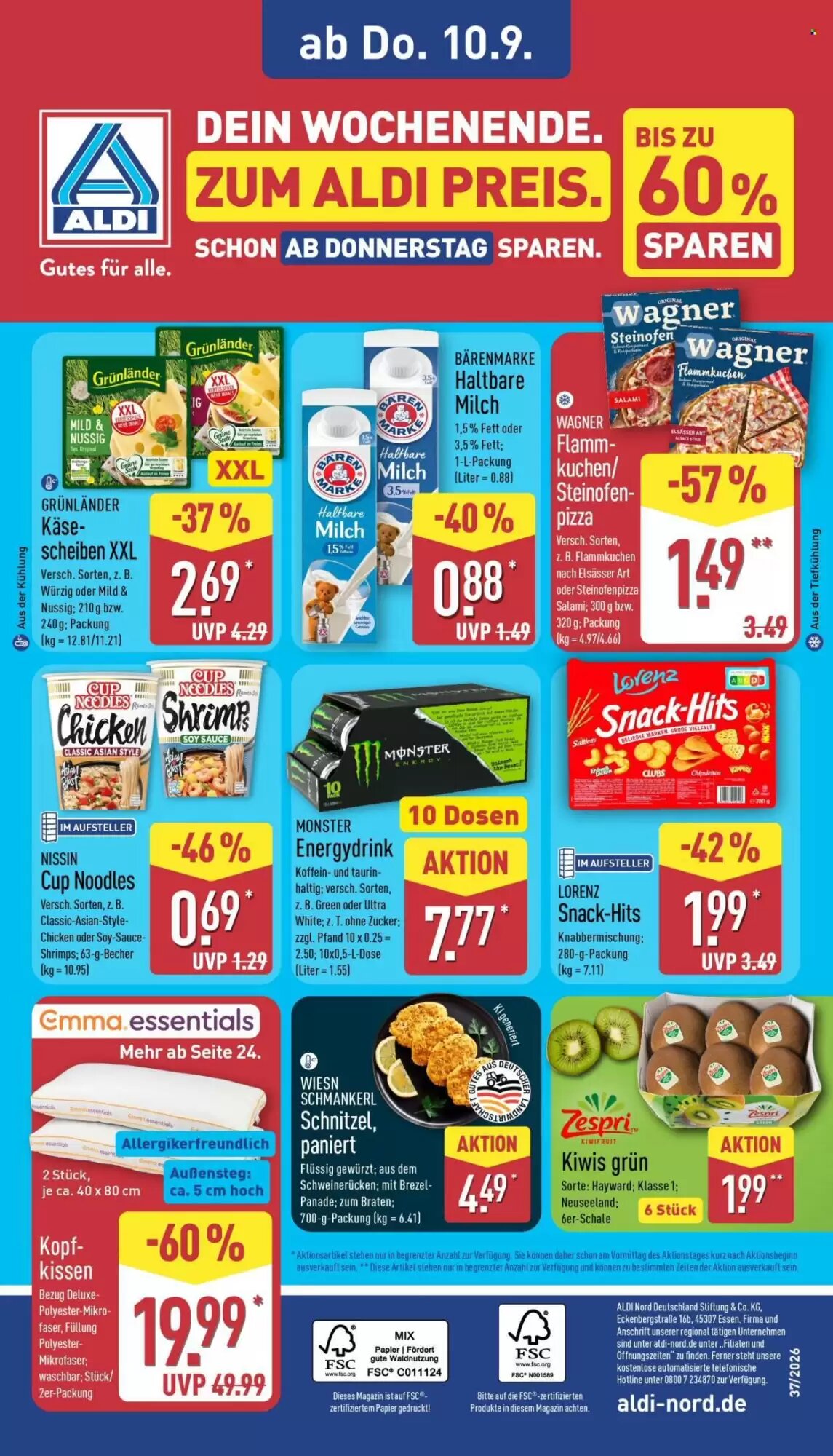 Aldi Nord Prospekt (ab 07.09.2026) zum Blättern - Seite 32