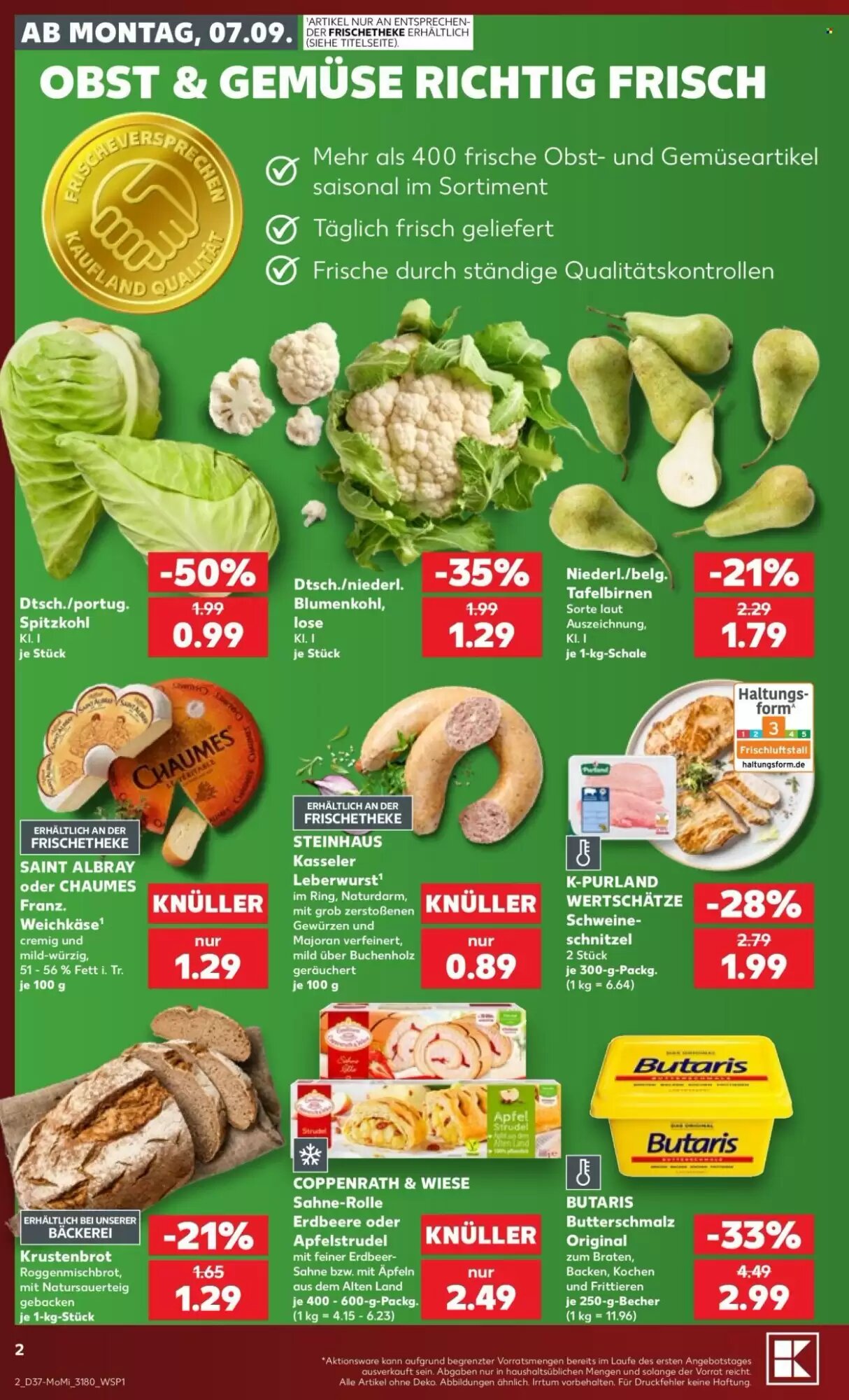 Kaufland Prospekt (ab 07.09.2026) zum Blättern - Seite 2