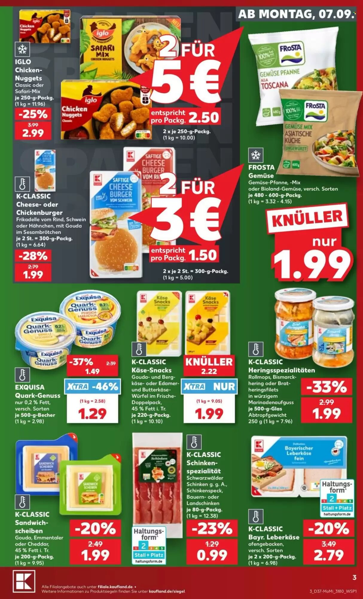 Kaufland Prospekt (ab 07.09.2026) zum Blättern - Seite 3