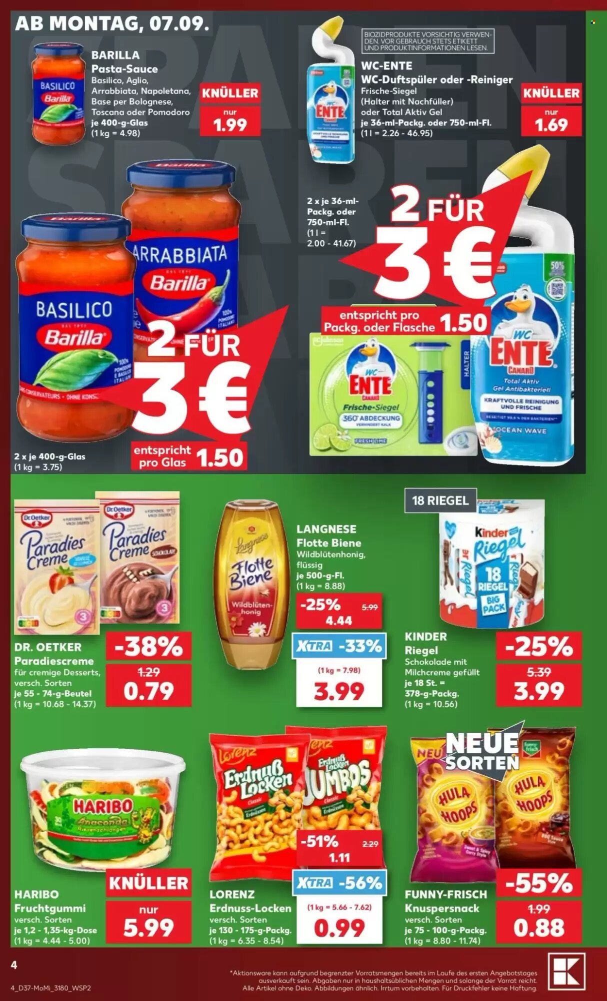 Kaufland Prospekt (ab 07.09.2026) zum Blättern - Seite 4