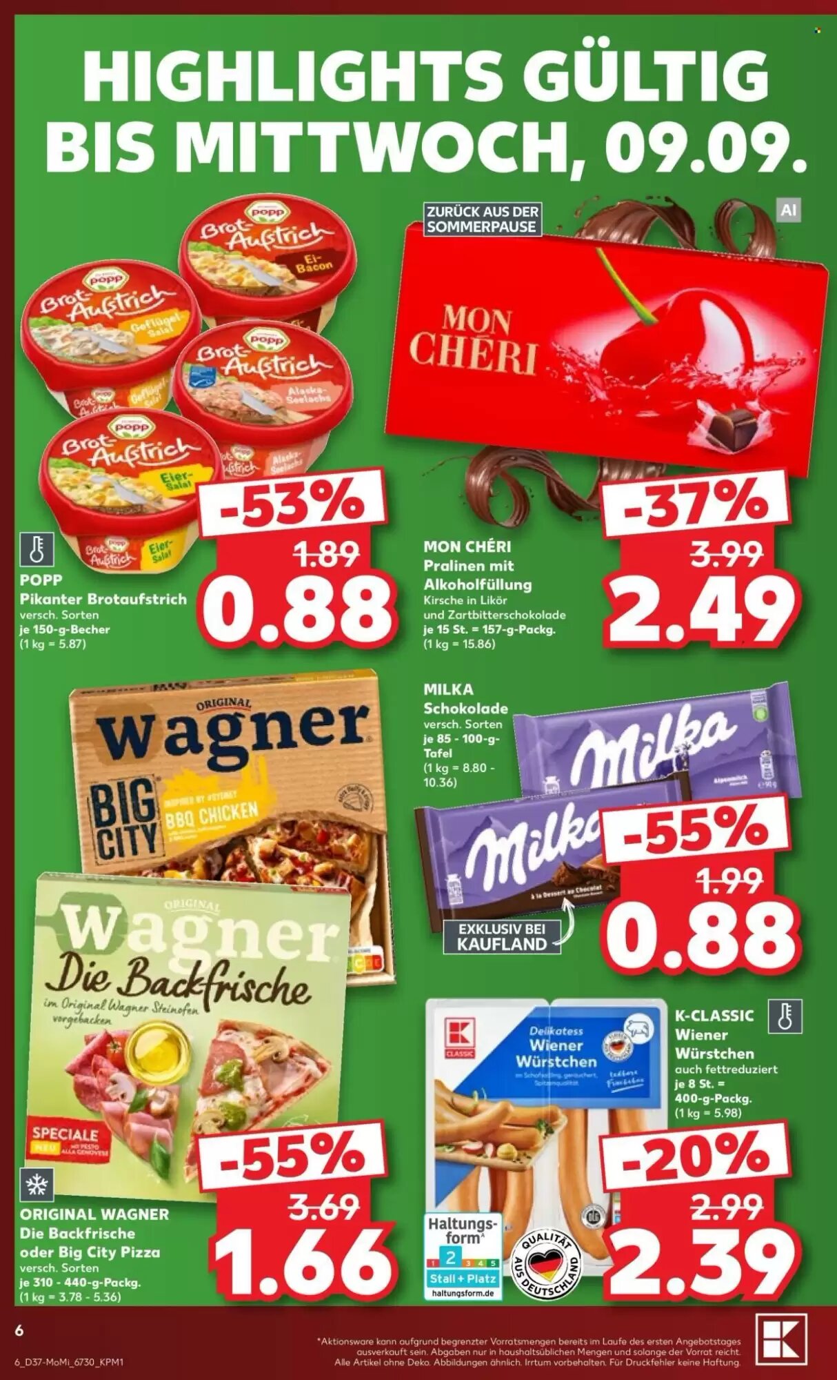 Kaufland Prospekt (ab 07.09.2026) zum Blättern - Seite 6