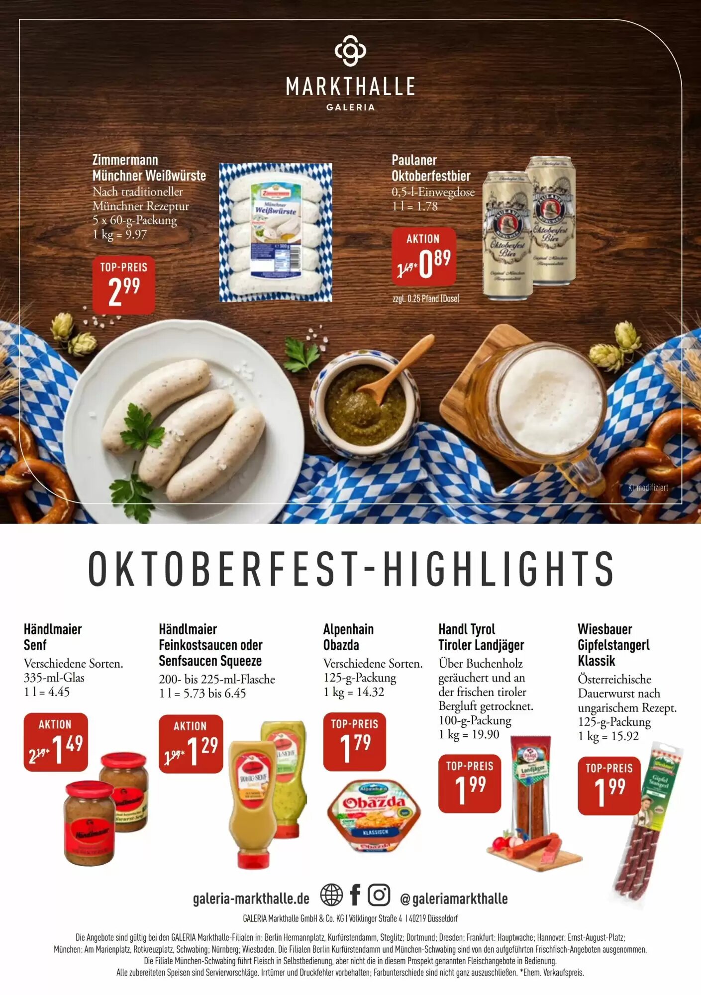 Galeria Markthalle Prospekt (ab 07.09.2026) zum Blättern - Seite 12