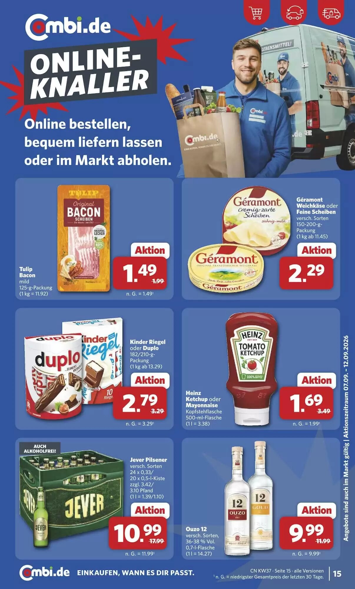 Combi Prospekt (ab 07.09.2026) zum Blättern - Seite 15