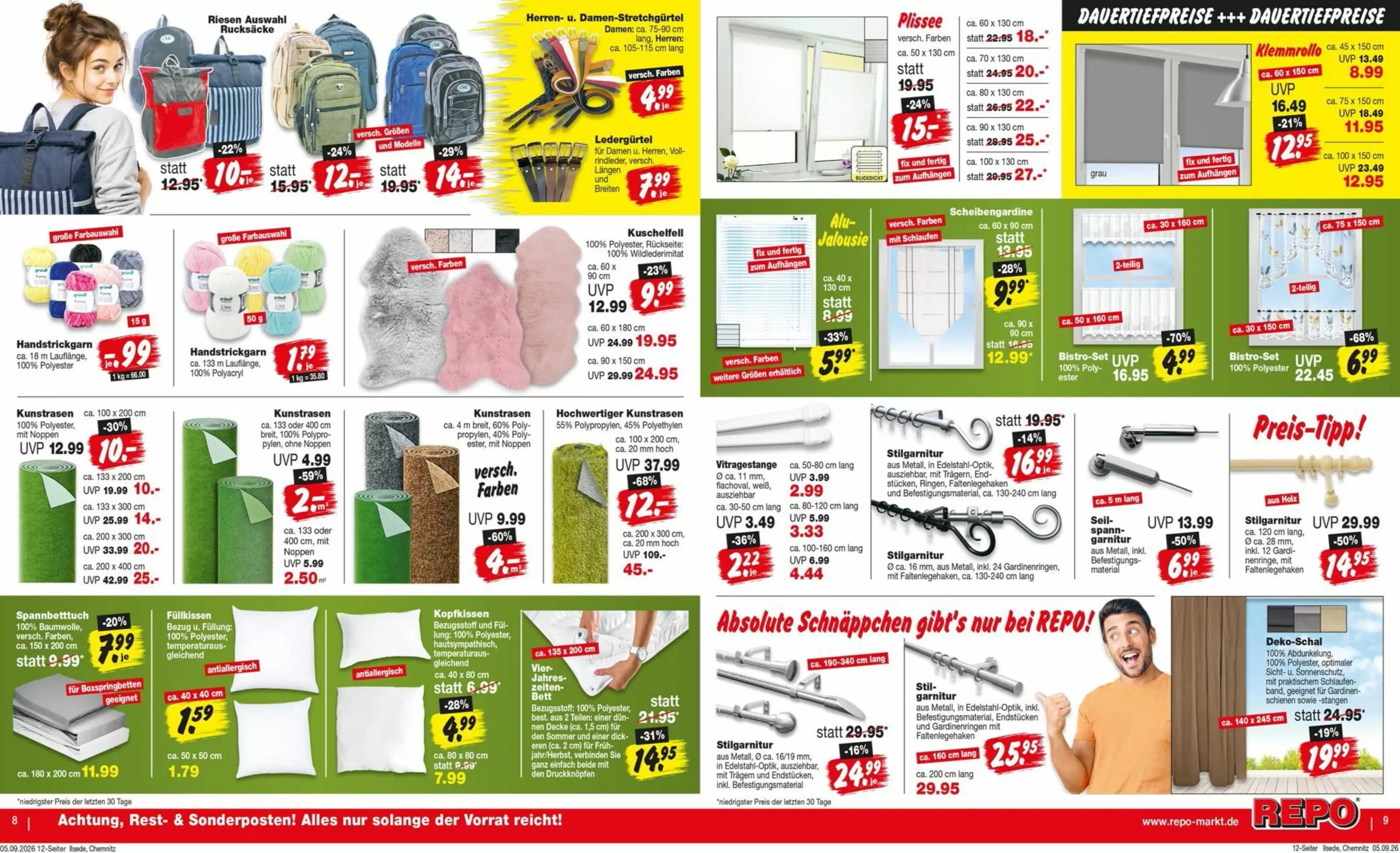 Repo Markt Prospekt (ab 07.09.2026) zum Blättern - Seite 5