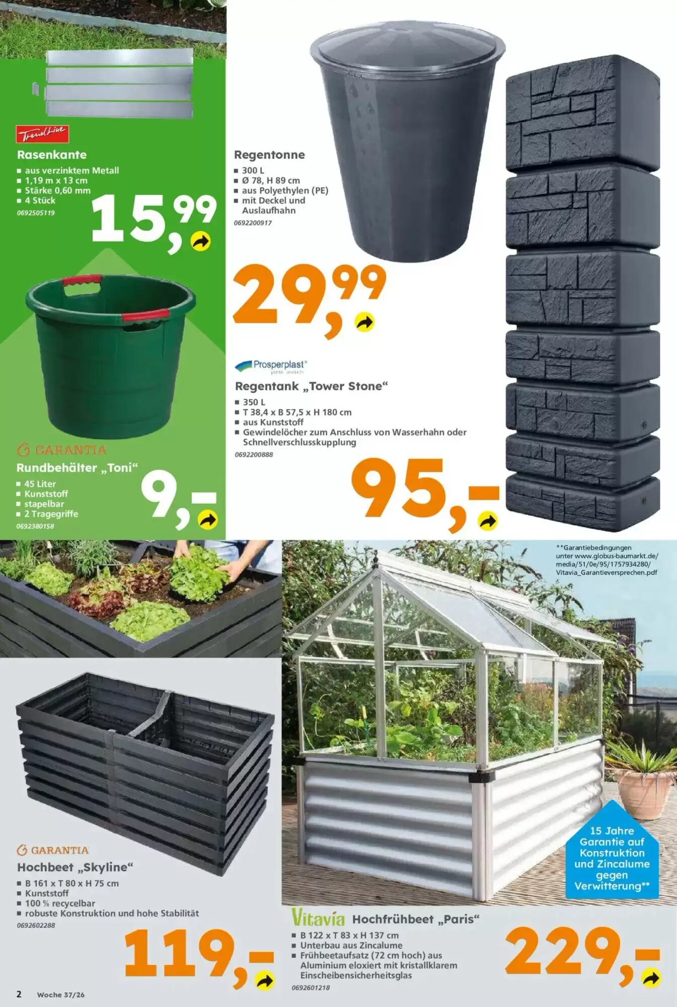 Globus Baumarkt Prospekt (ab 07.09.2026) zum Blättern - Seite 2