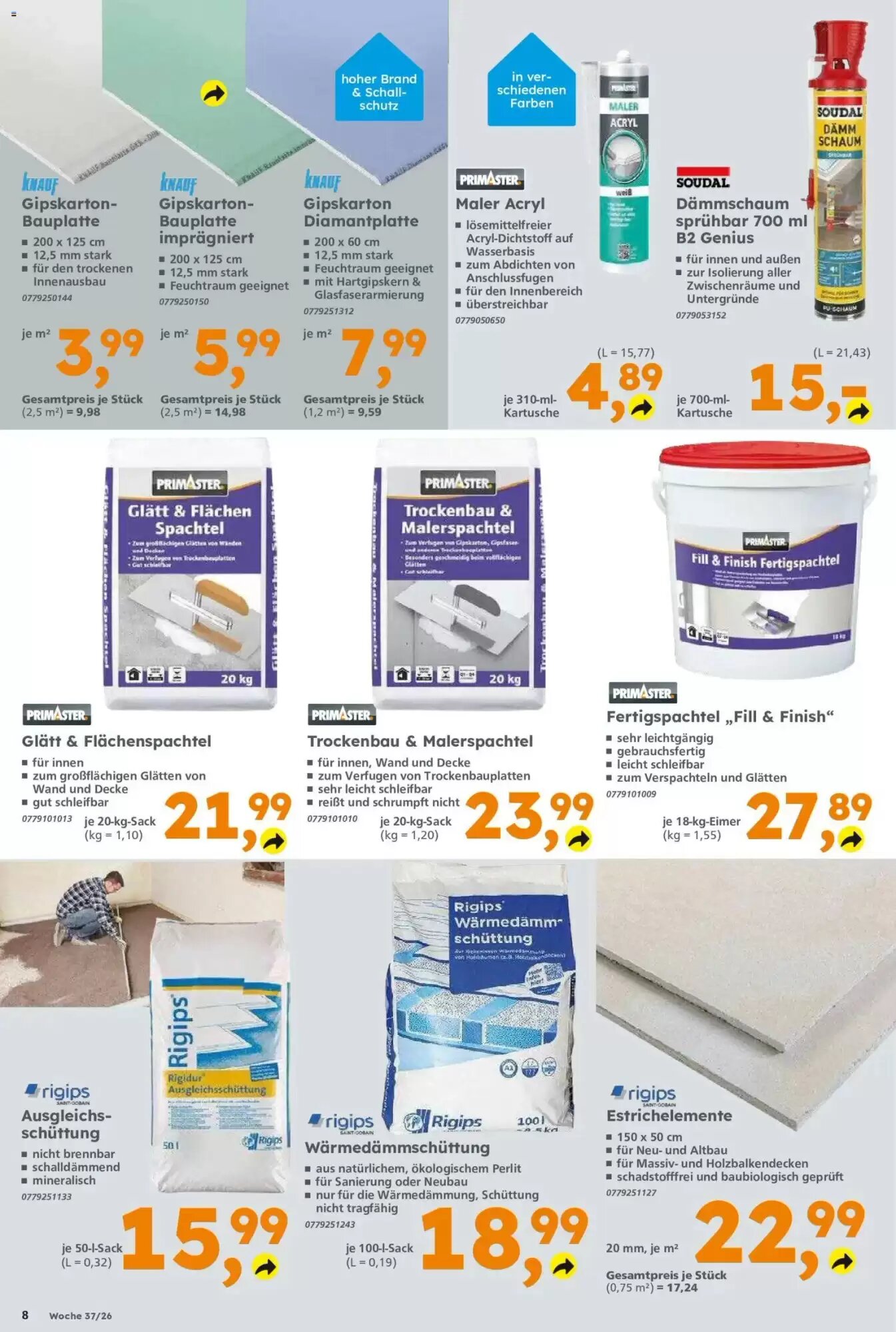 Globus Baumarkt Prospekt (ab 07.09.2026) zum Blättern - Seite 8