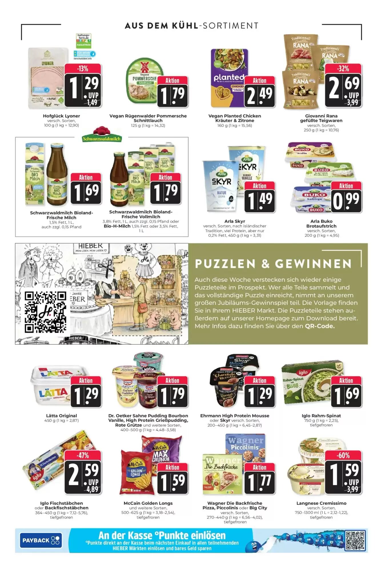 Hieber's Frische Center Prospekt (ab 07.09.2026) zum Blättern - Seite 12