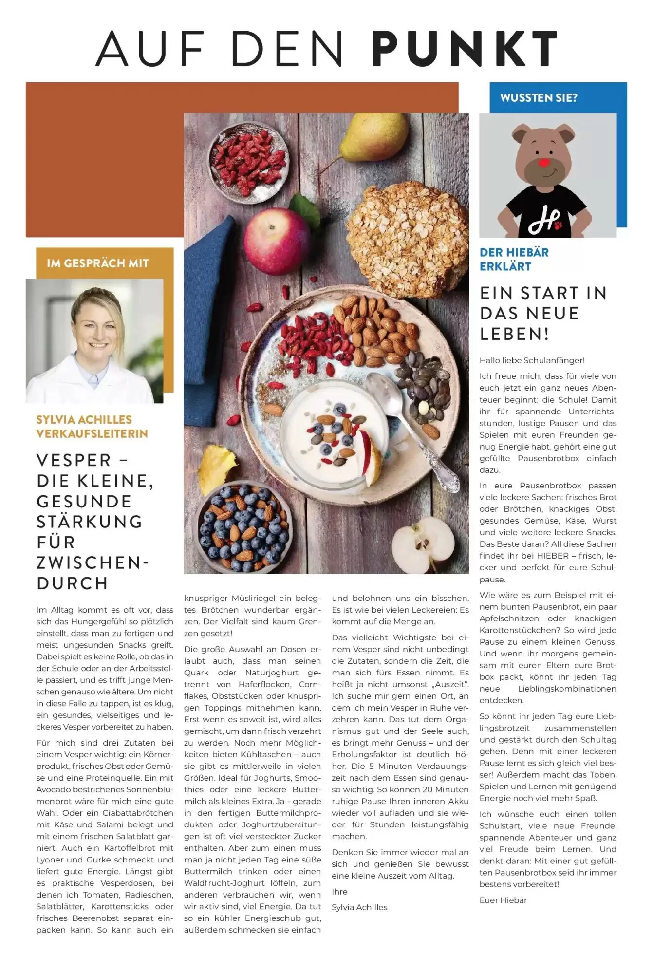Hieber's Frische Center Prospekt (ab 07.09.2026) zum Blättern - Seite 3