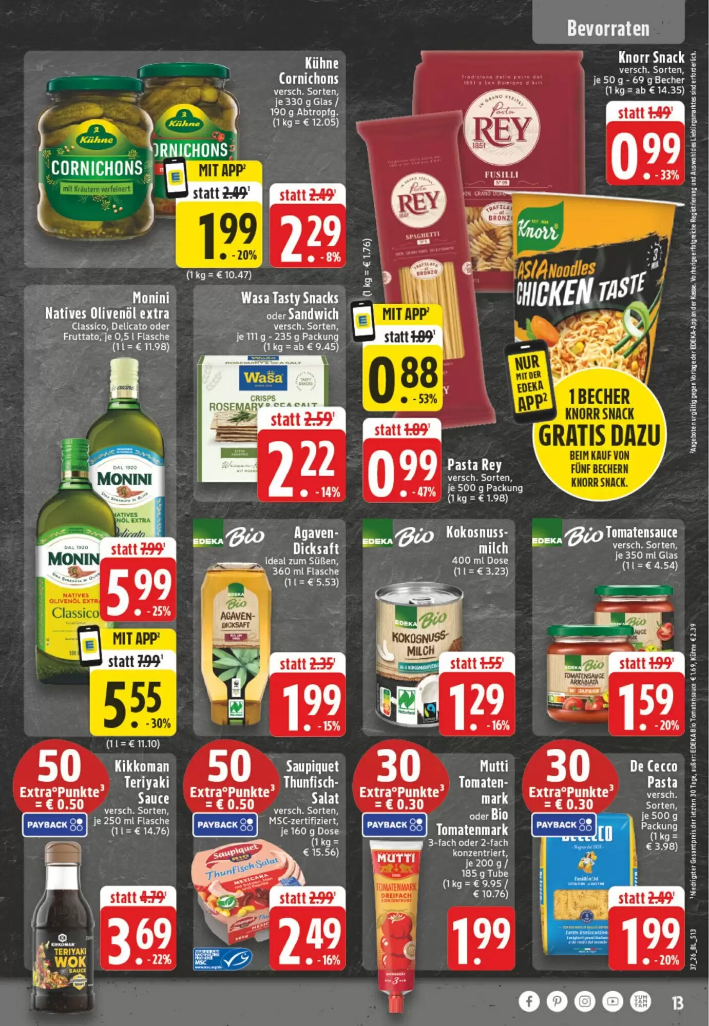 EDEKA Vogl Prospekt (ab 07.09.2026) zum Blättern - Seite 13