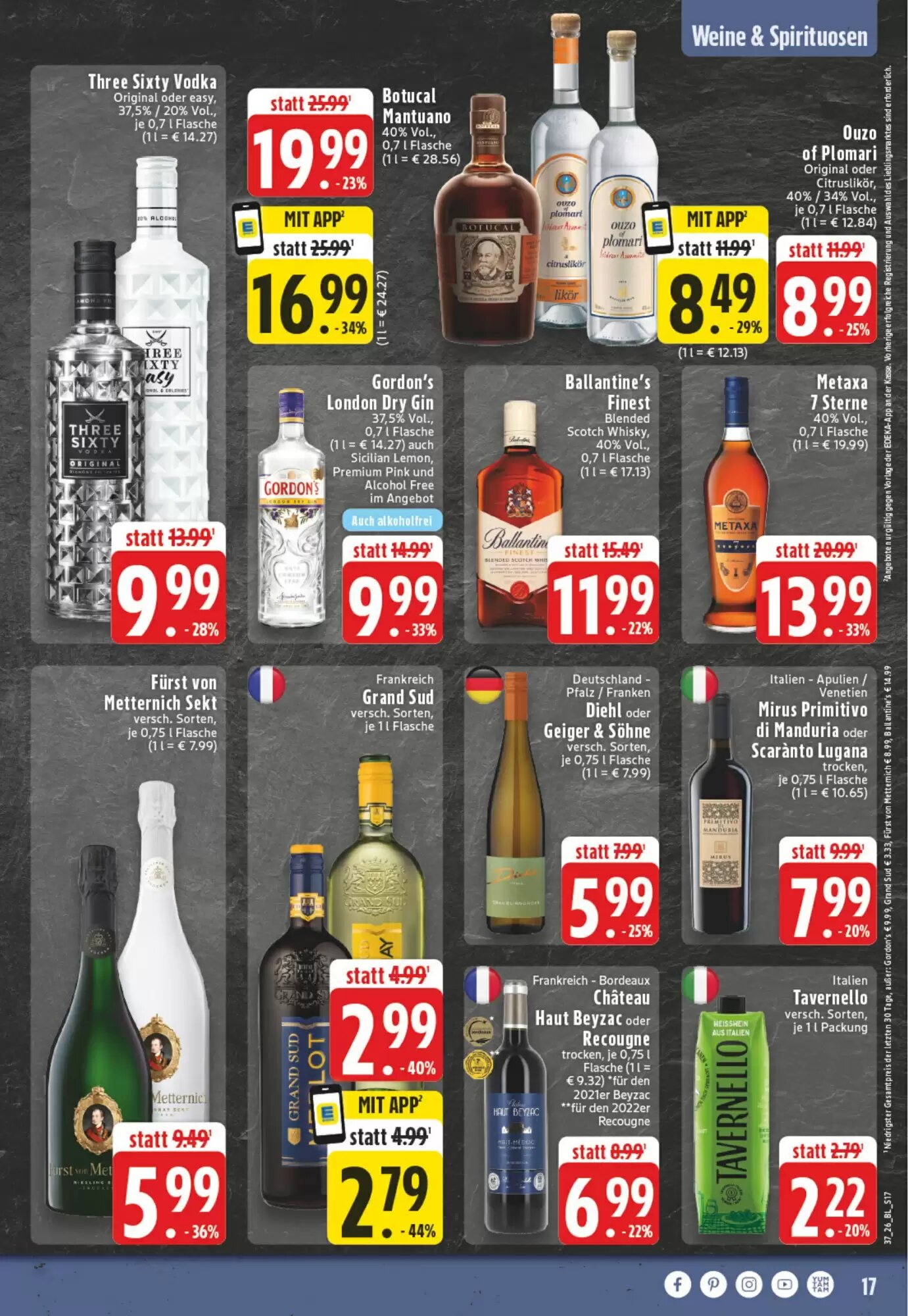 EDEKA Vogl Prospekt (ab 07.09.2026) zum Blättern - Seite 17