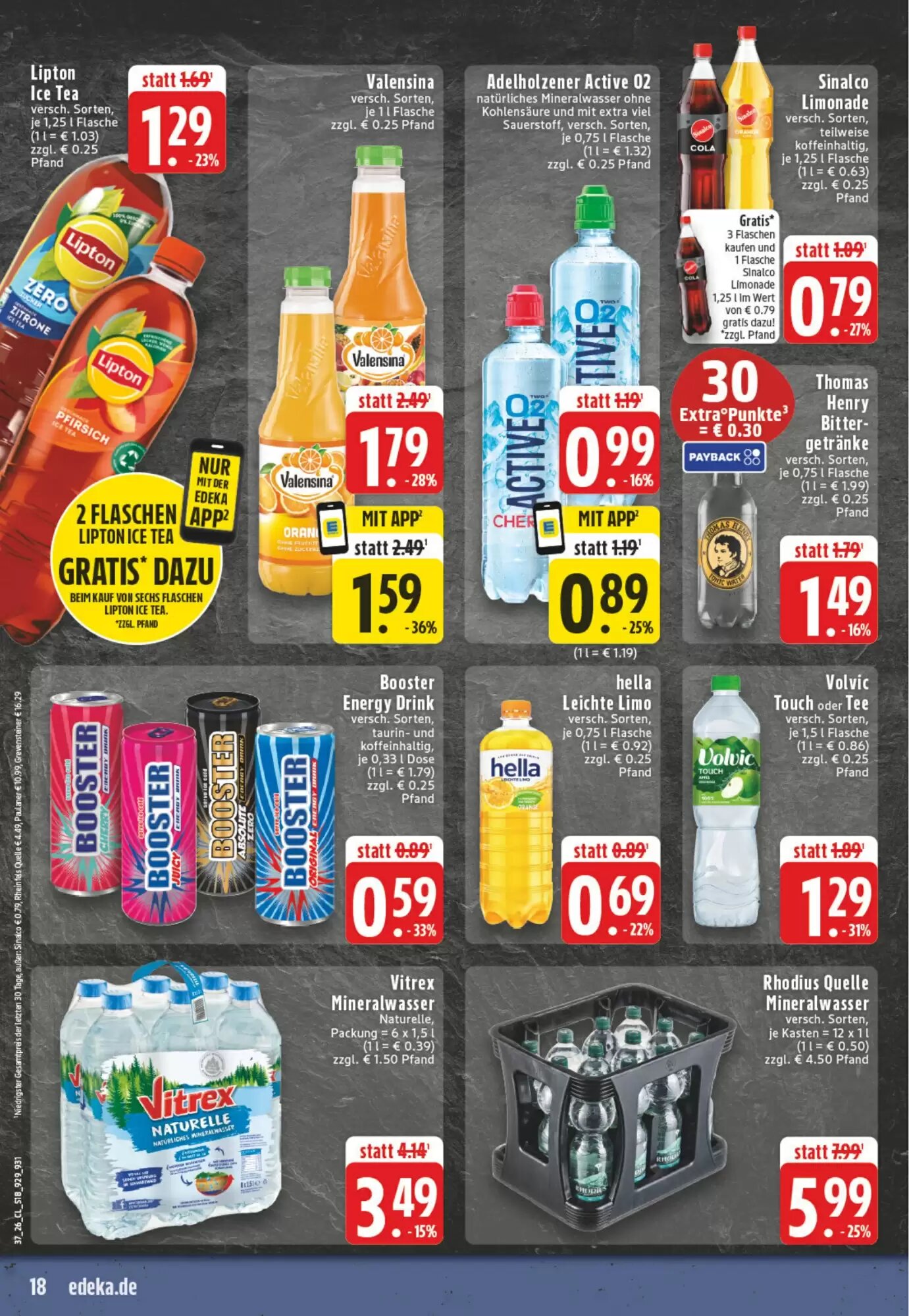 EDEKA Vogl Prospekt (ab 07.09.2026) zum Blättern - Seite 18