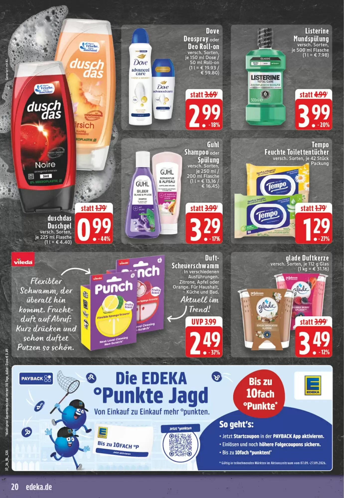 EDEKA Vogl Prospekt (ab 07.09.2026) zum Blättern - Seite 20