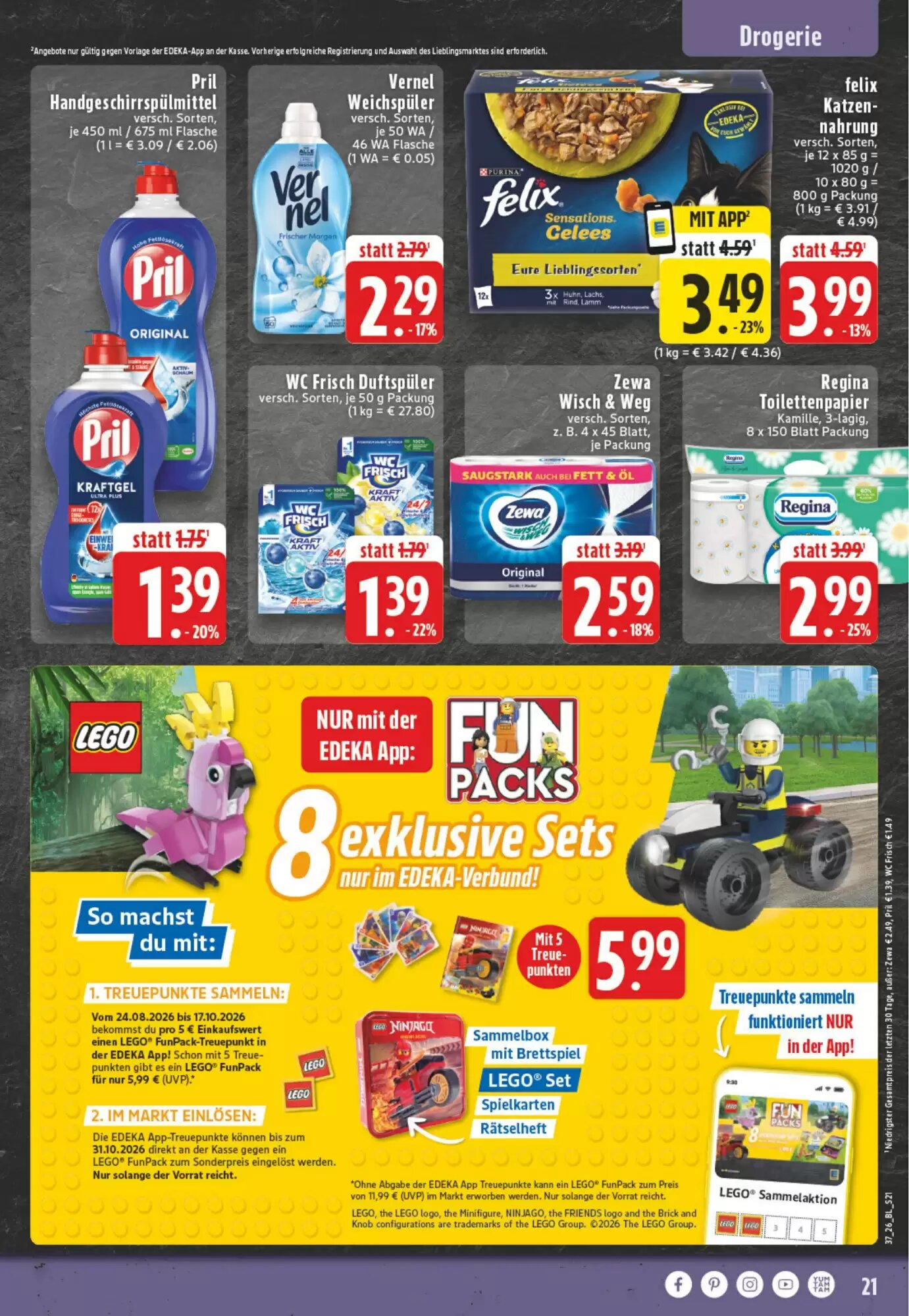 EDEKA Vogl Prospekt (ab 07.09.2026) zum Blättern - Seite 21
