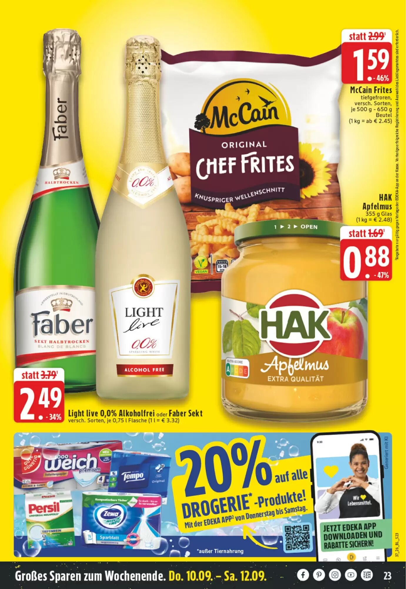 EDEKA Vogl Prospekt (ab 07.09.2026) zum Blättern - Seite 23