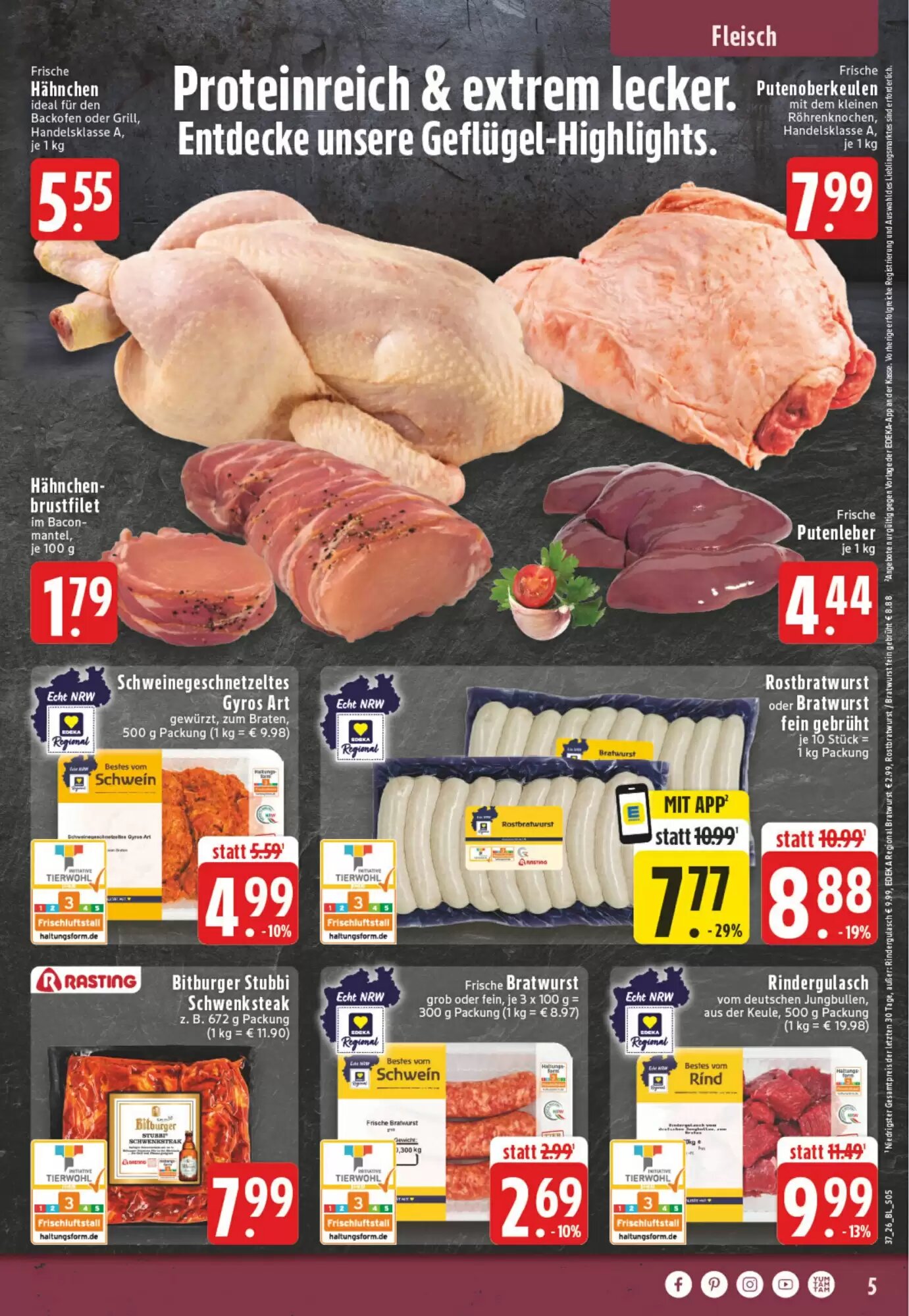 EDEKA Vogl Prospekt (ab 07.09.2026) zum Blättern - Seite 5