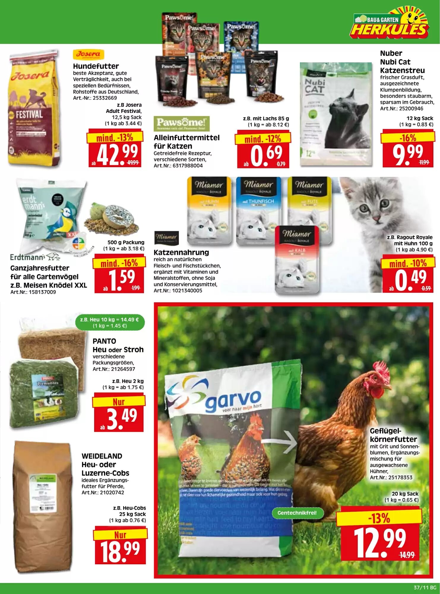 Herkules Baumarkt Prospekt (ab 07.09.2026) zum Blättern - Seite 11