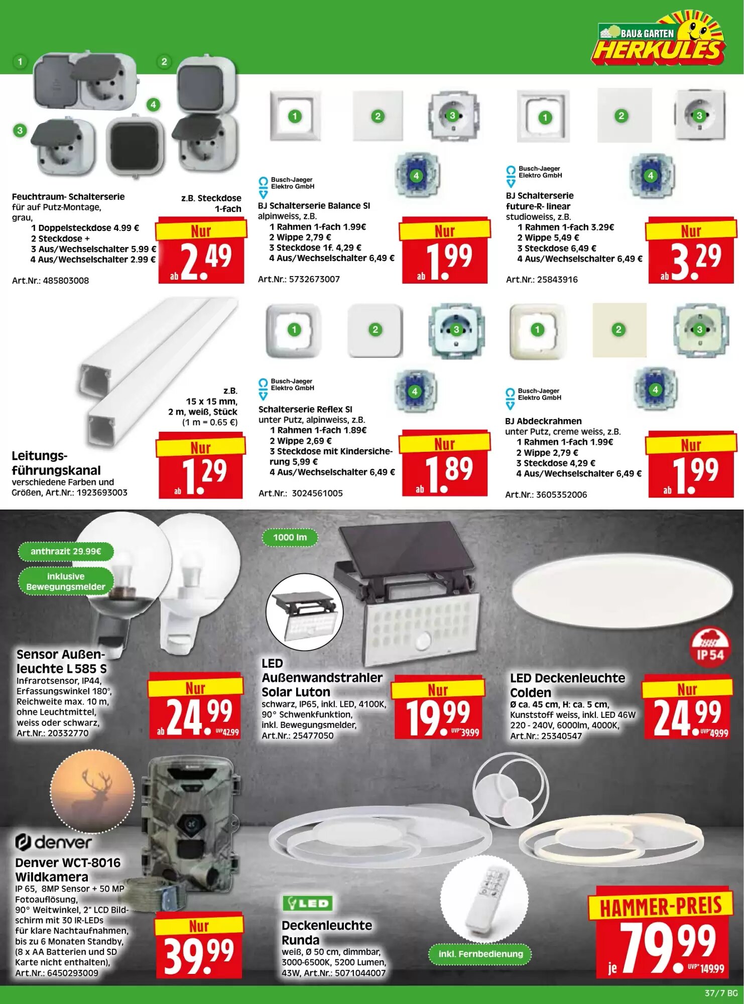 Herkules Baumarkt Prospekt (ab 07.09.2026) zum Blättern - Seite 7