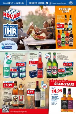 Hol'ab Getränkemarkt Prospekt (ab 07.09.2026) zum Blättern