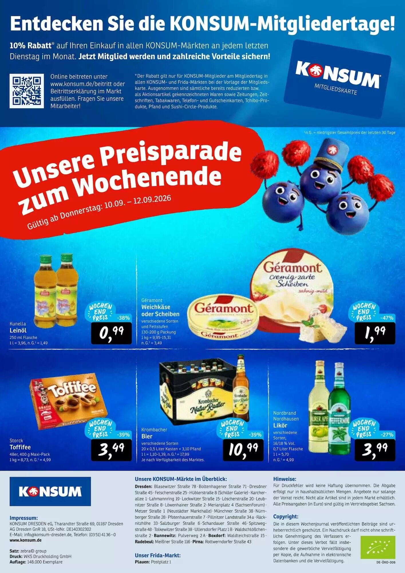 KONSUM Prospekt (ab 07.09.2026) zum Blättern - Seite 12