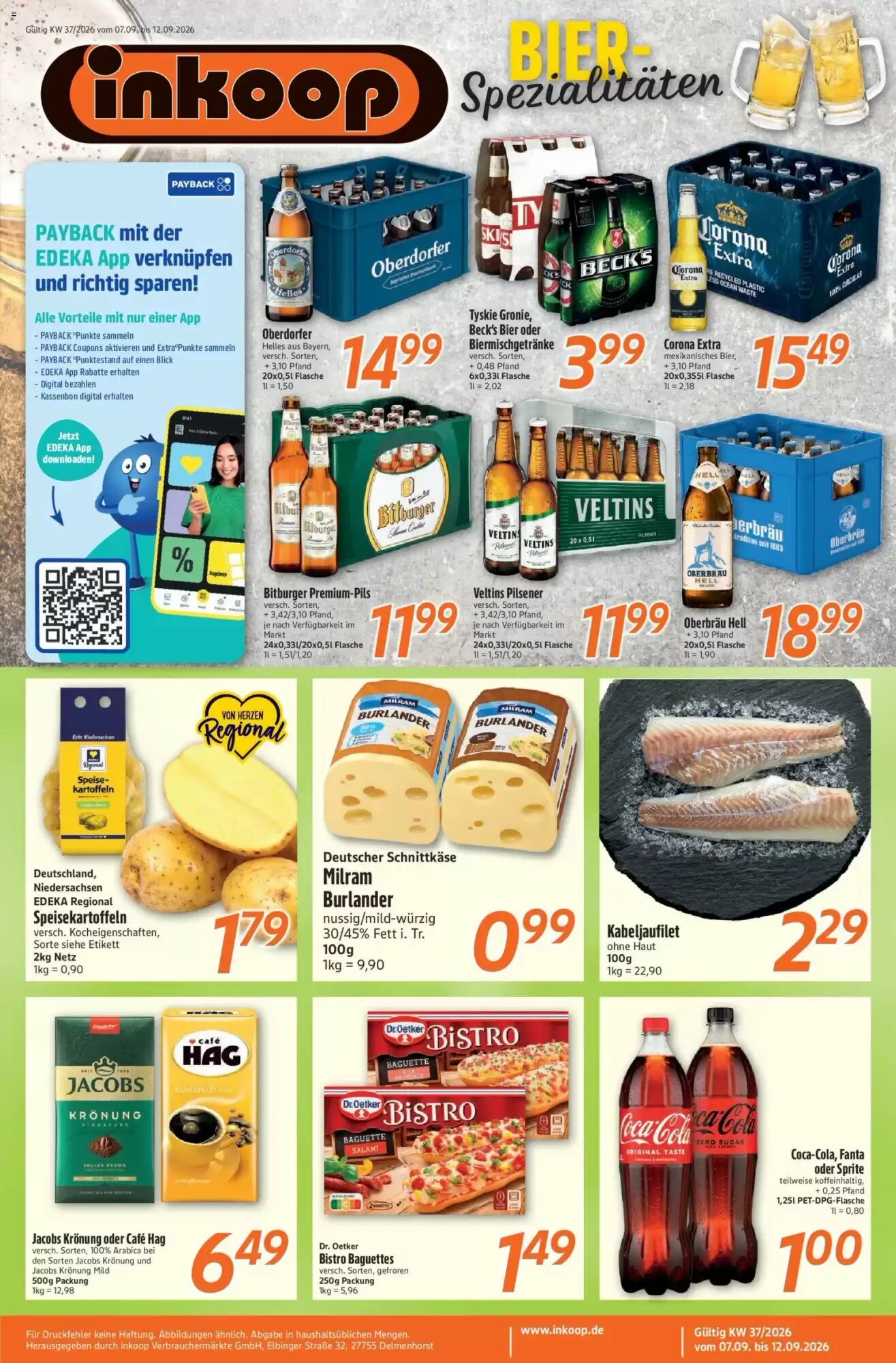 inkoop Prospekt (ab 07.09.2026) zum Blättern - Seite 1