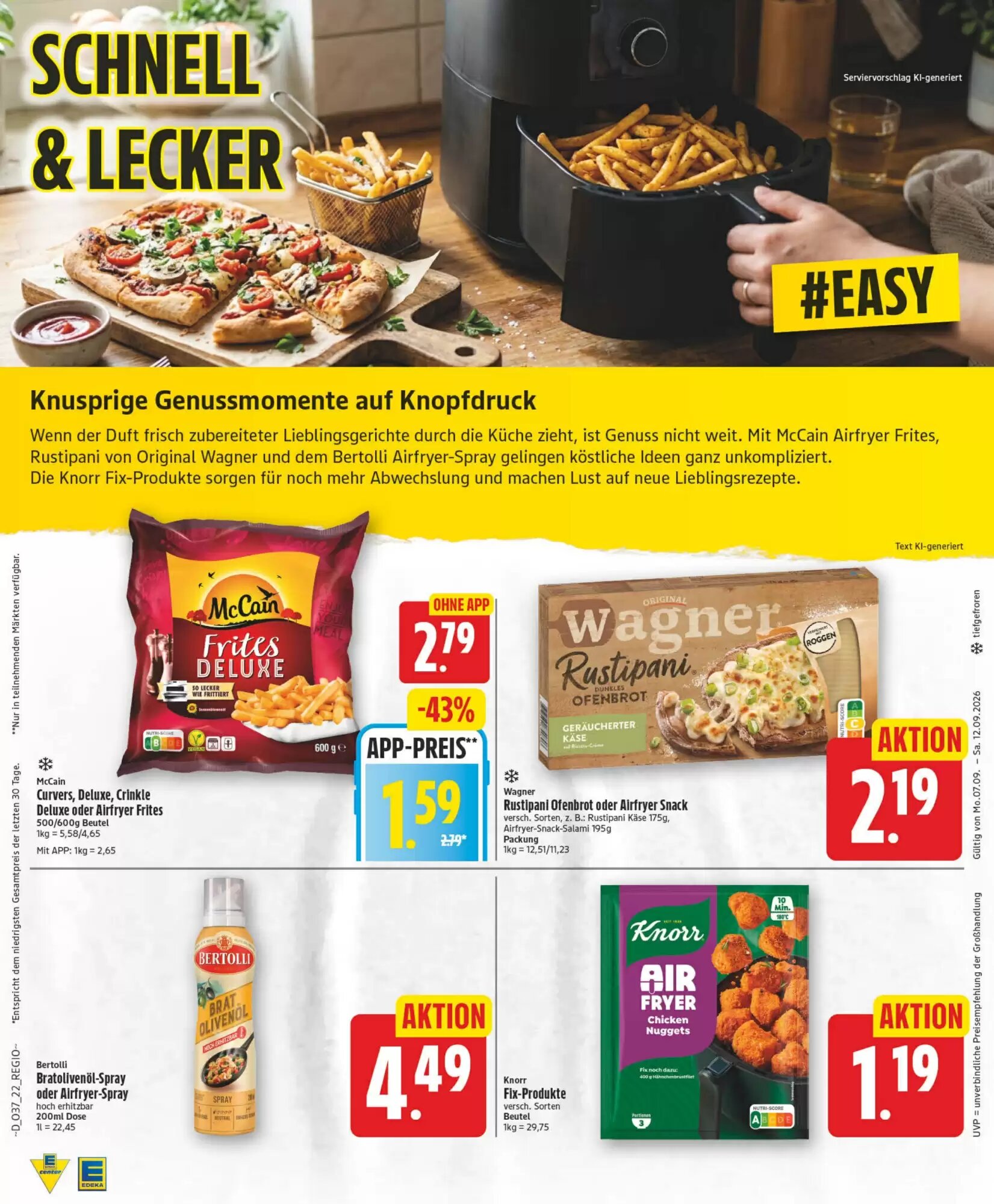 Edeka24 Prospekt (ab 07.09.2026) zum Blättern - Seite 22