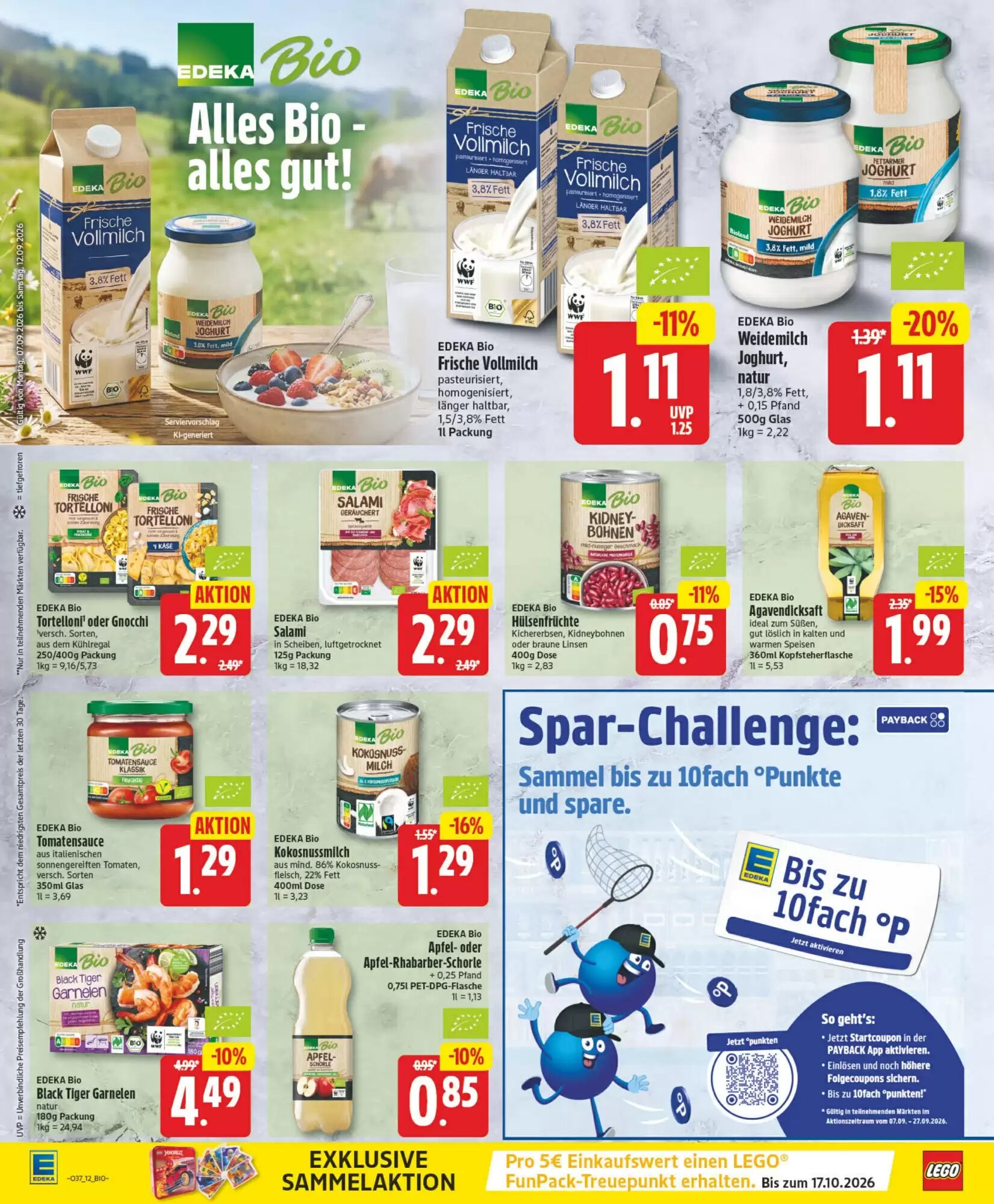 Edeka Aktiv Markt Prospekt (ab 07.09.2026) zum Blättern - Seite 12
