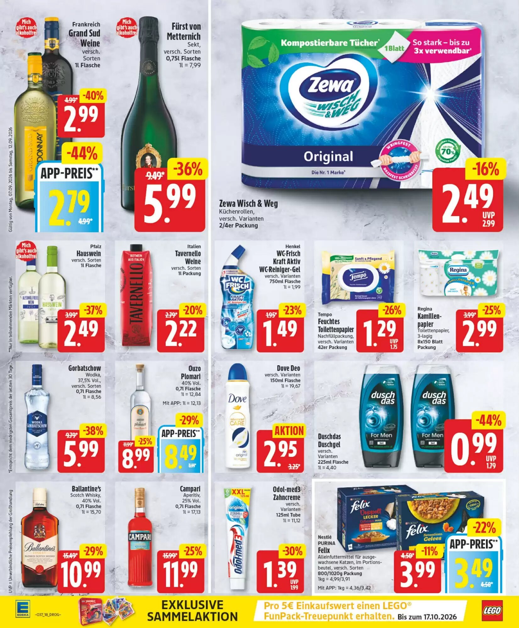 Edeka Aktiv Markt Prospekt (ab 07.09.2026) zum Blättern - Seite 18