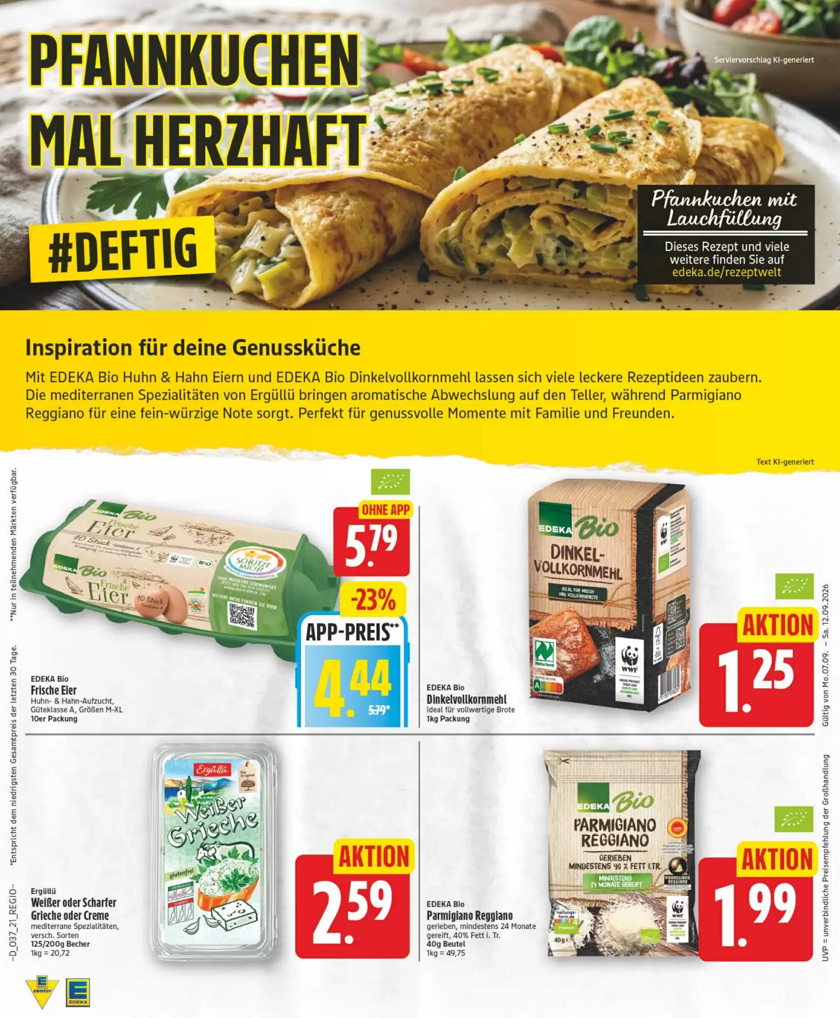 Edeka Aktiv Markt Prospekt (ab 07.09.2026) zum Blättern - Seite 21