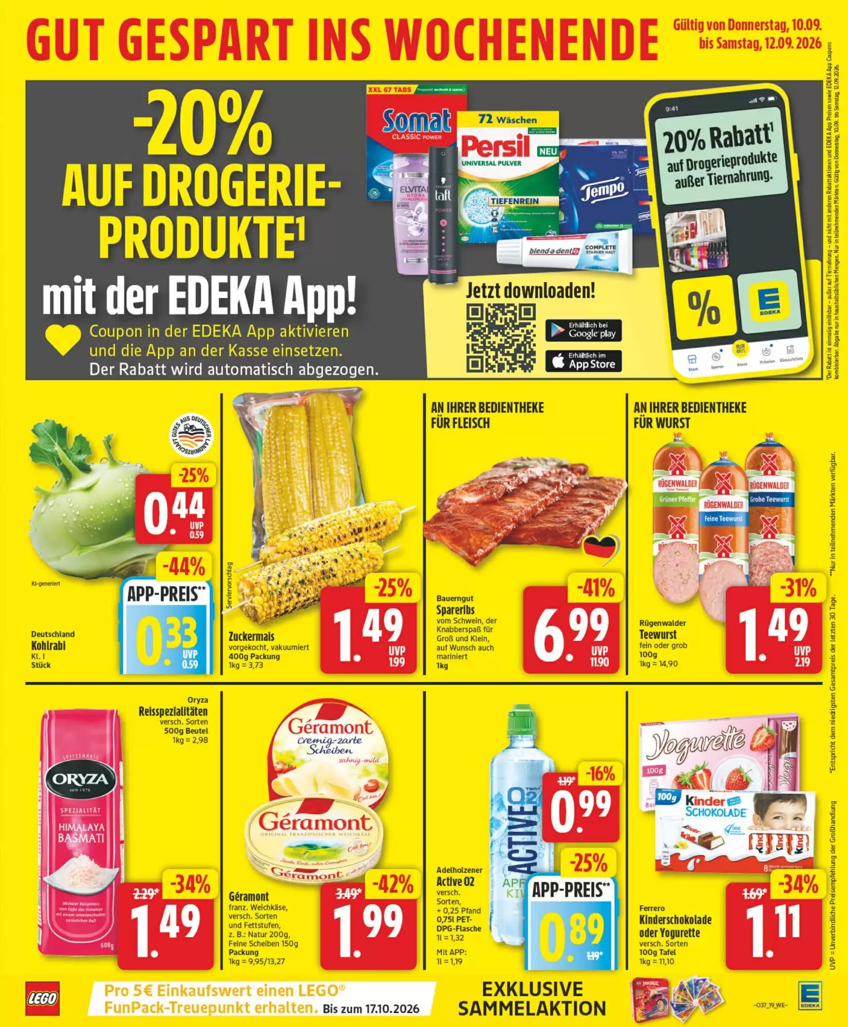 Edeka Aktiv Markt Prospekt (ab 07.09.2026) zum Blättern - Seite 24