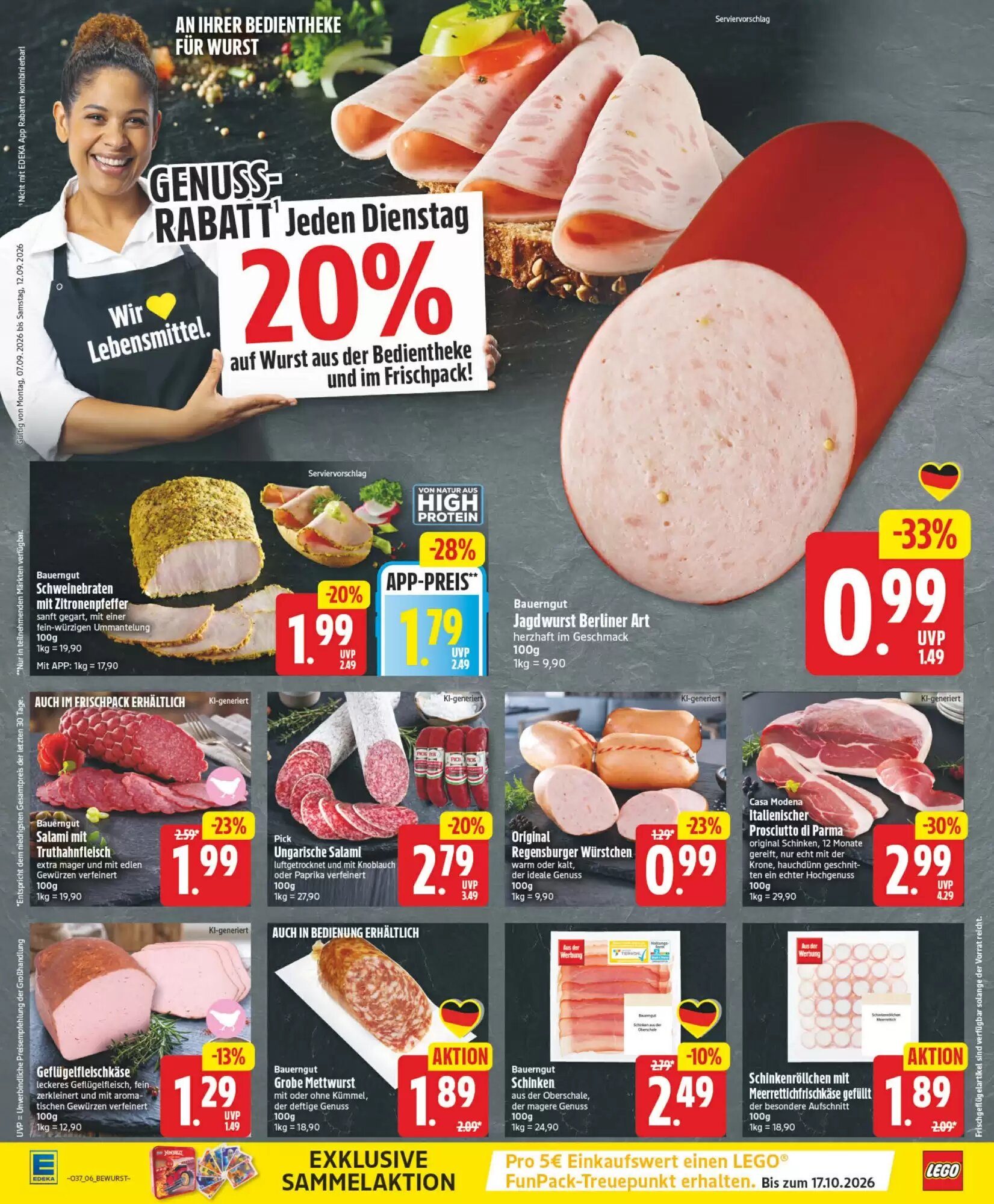 Edeka Aktiv Markt Prospekt (ab 07.09.2026) zum Blättern - Seite 6