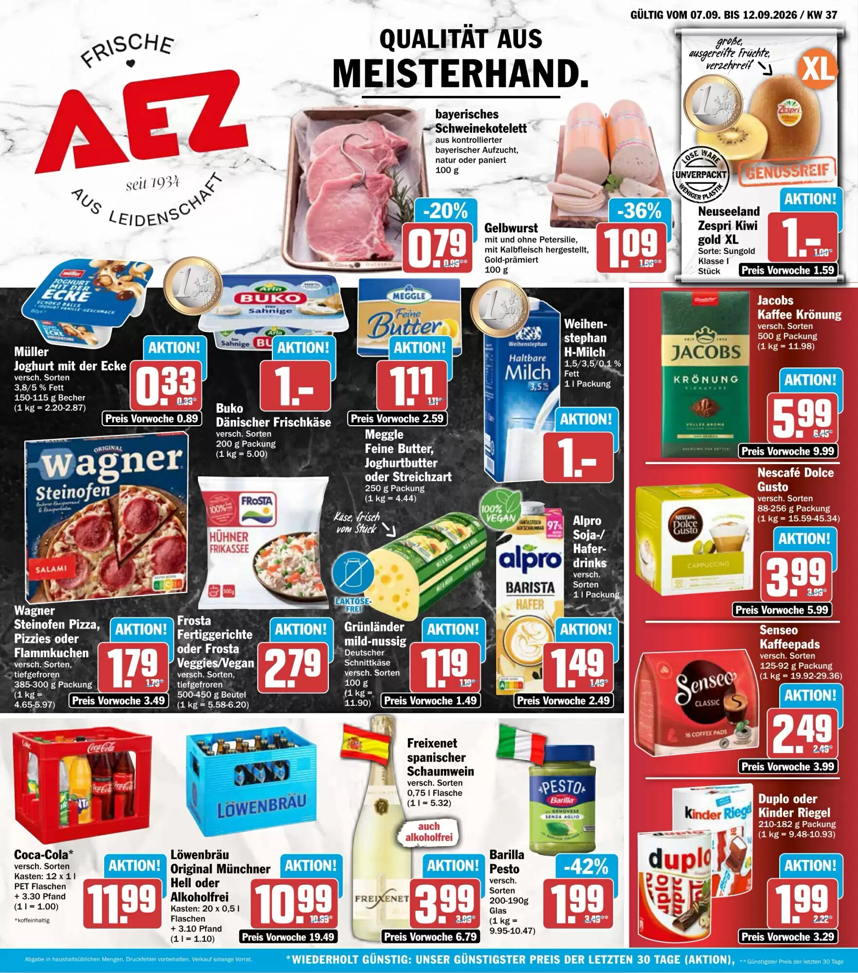 AEZ Prospekt (ab 07.09.2026) zum Blättern - Seite 1