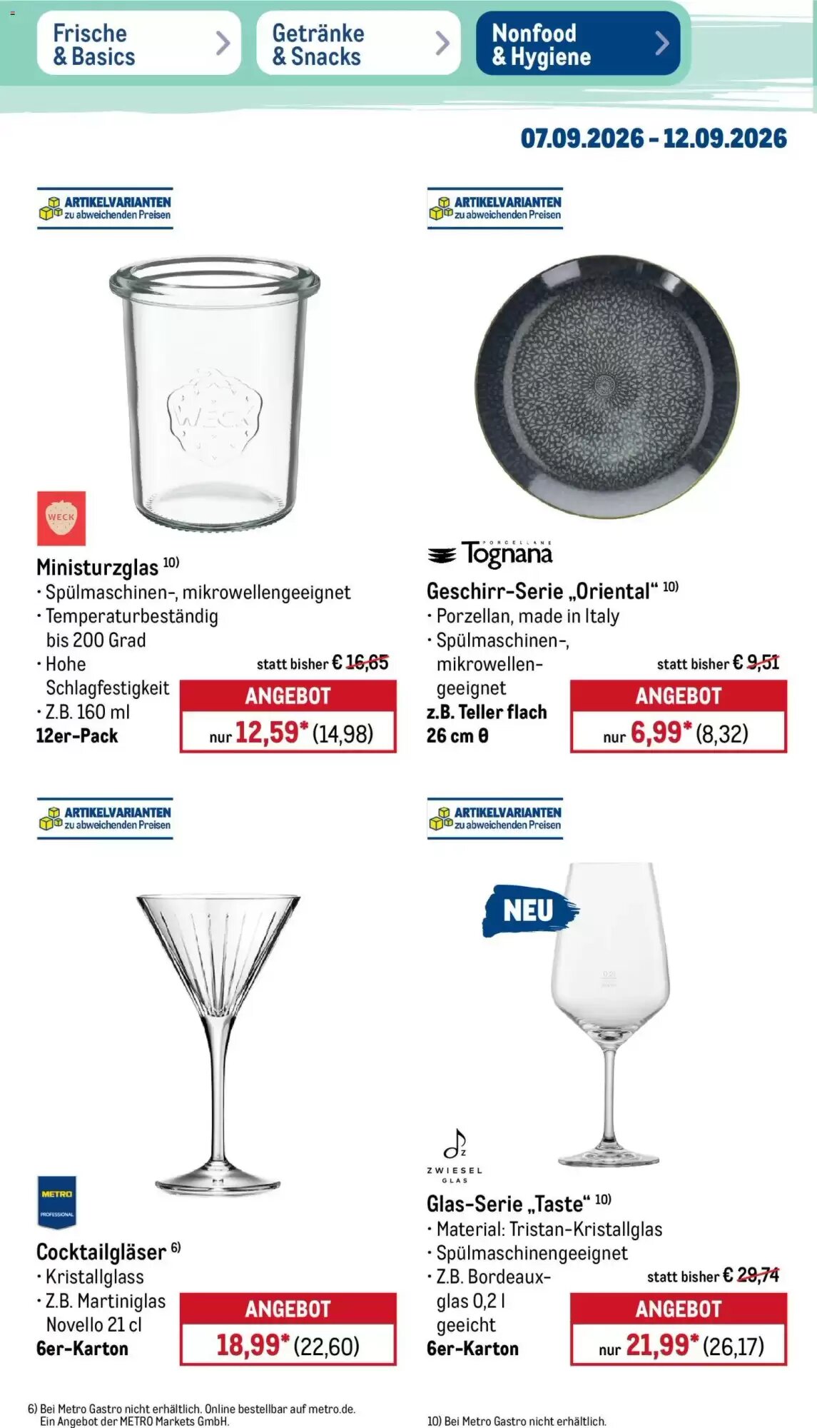 METRO Prospekt (ab 07.09.2026) zum Blättern - Seite 6