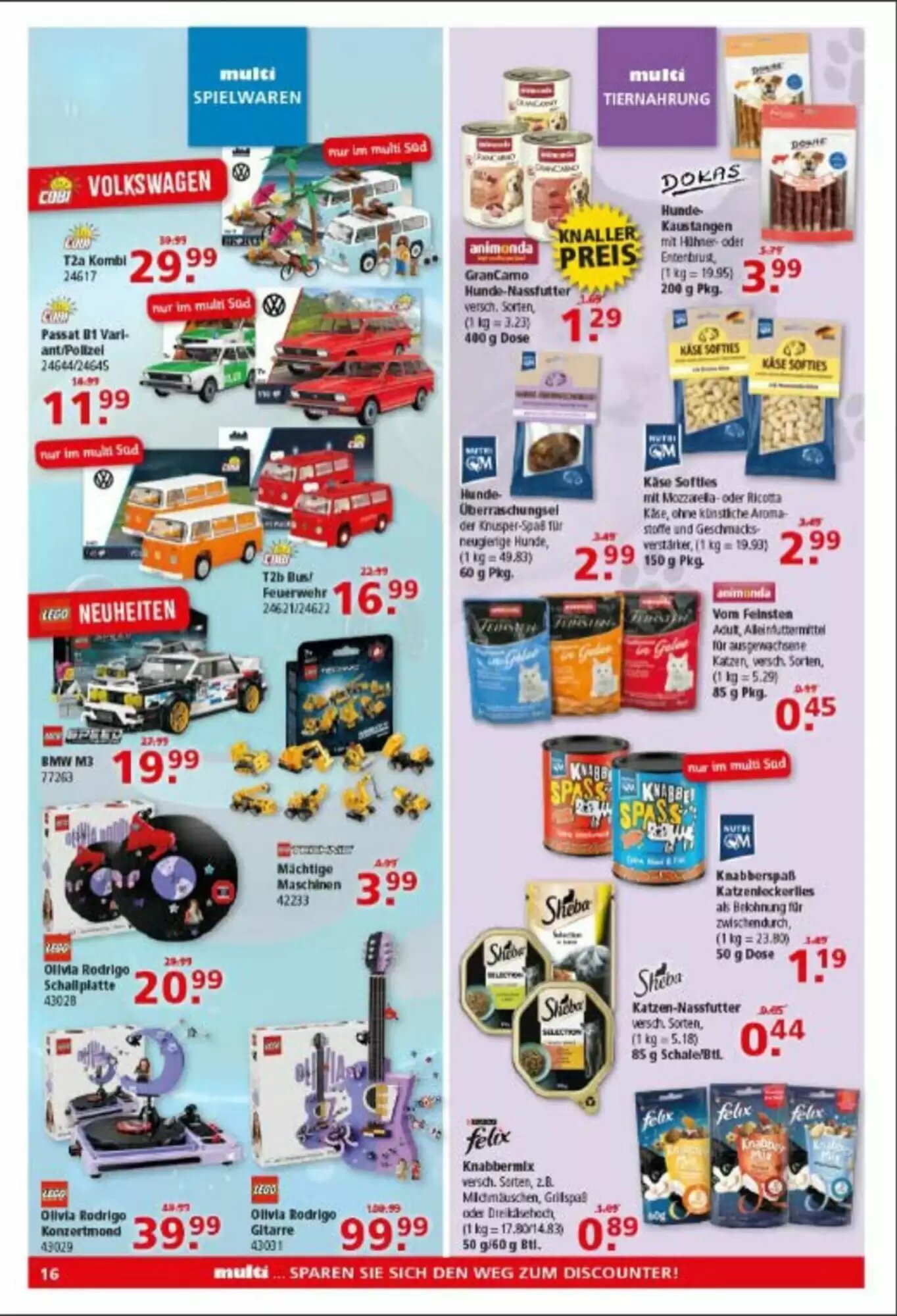 Multi Markt Prospekt (ab 08.09.2026) zum Blättern - Seite 16