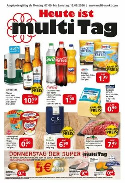 Multi Markt Prospekt (ab 08.09.2026) zum Blättern