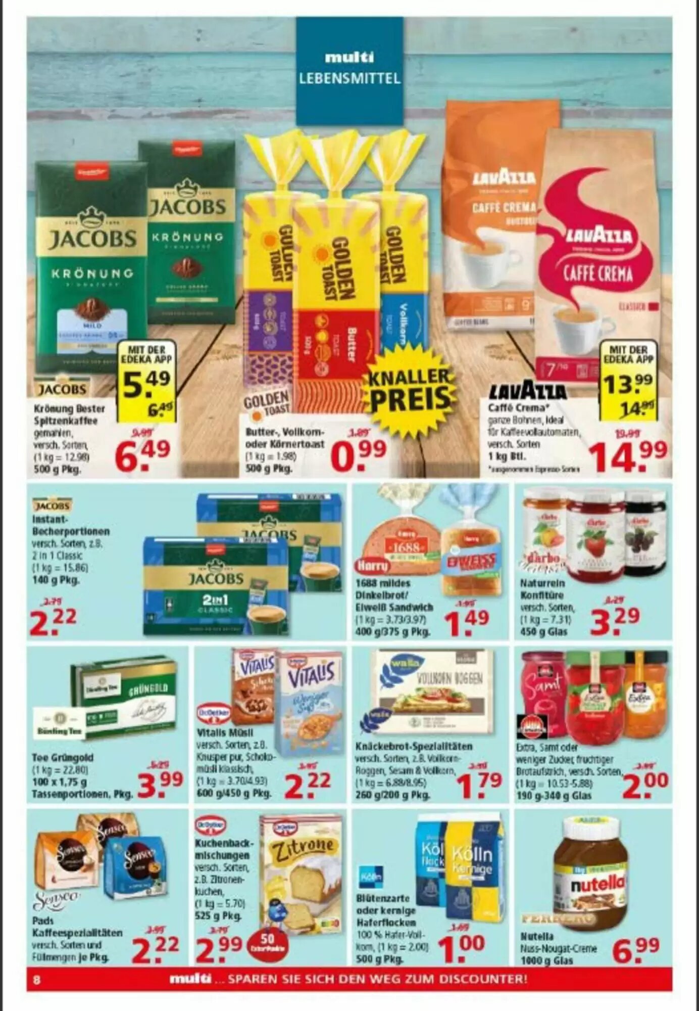 Multi Markt Prospekt (ab 08.09.2026) zum Blättern - Seite 8