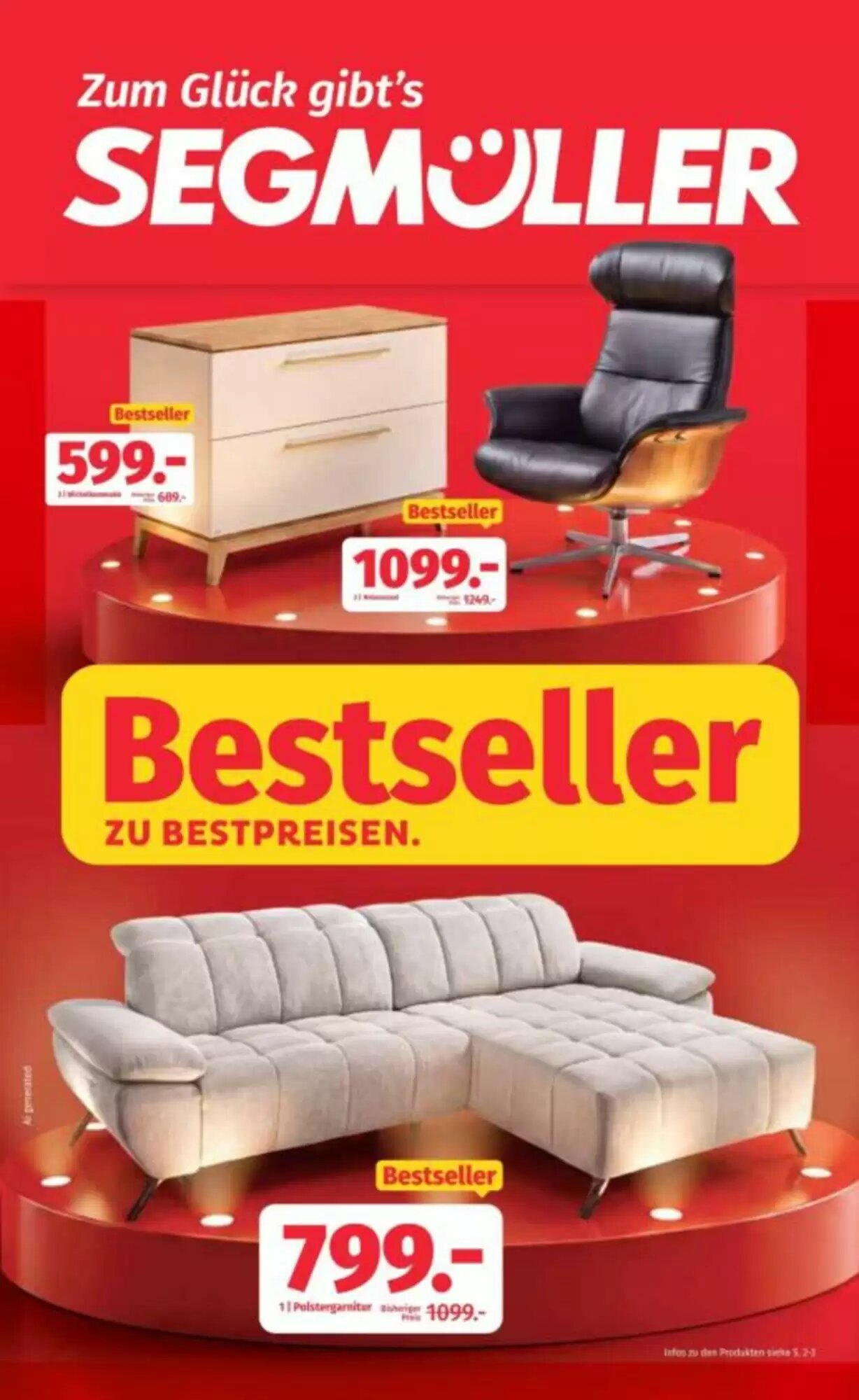 Segmüller Prospekt (ab 08.09.2026) zum Blättern - Seite 1