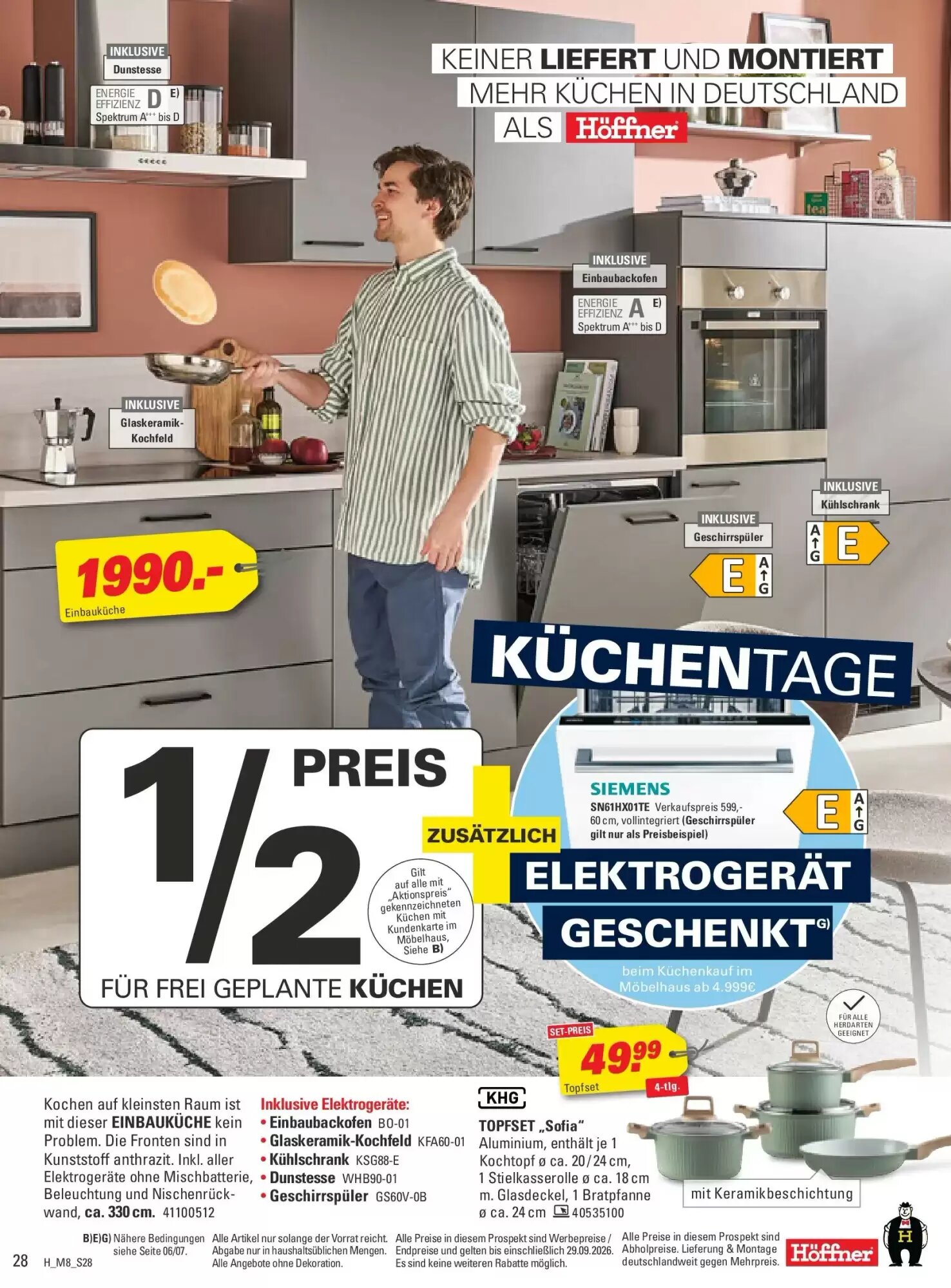 Höffner Prospekt (ab 08.09.2026) zum Blättern - Seite 28