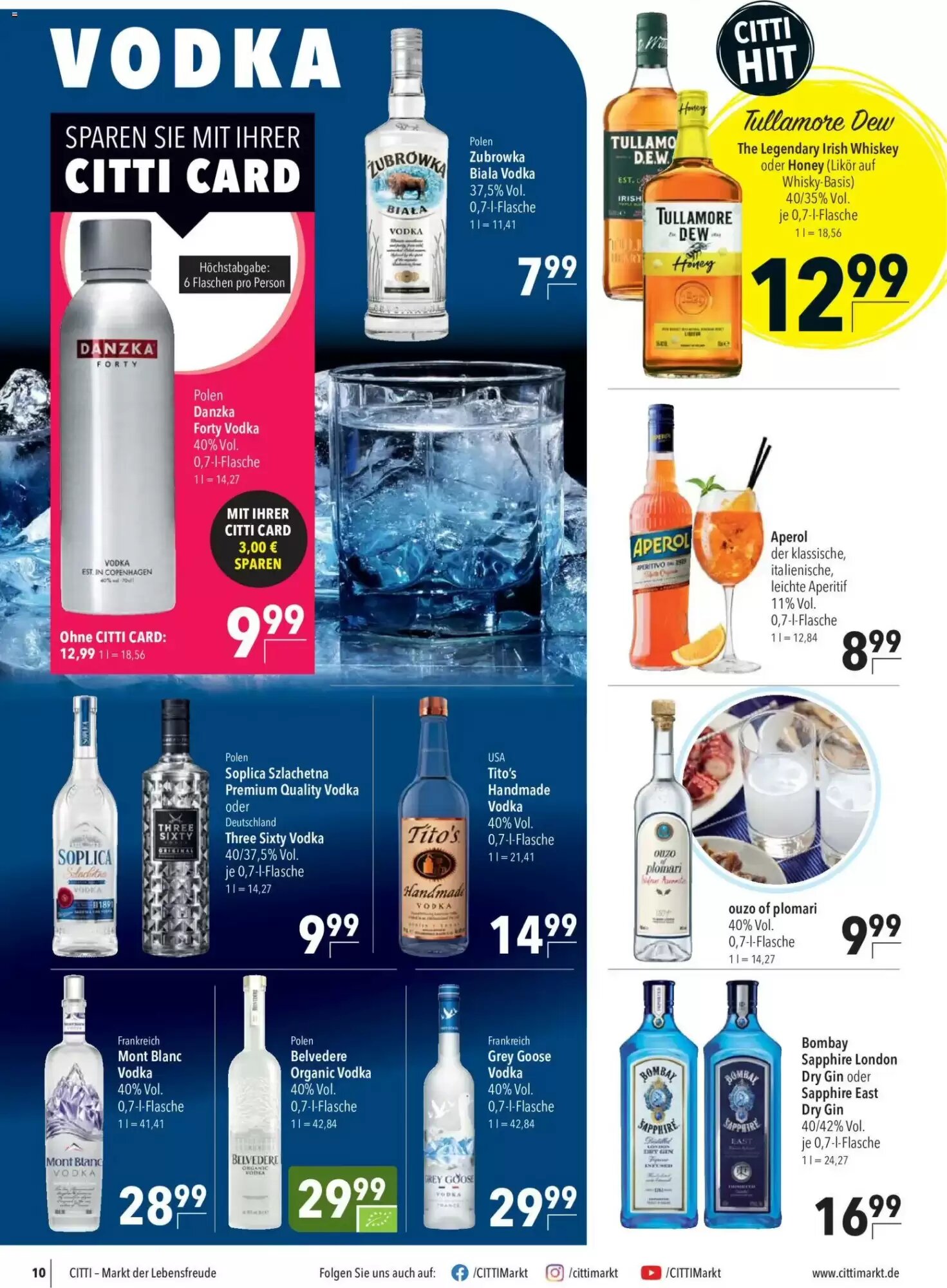 CITTI Markt Prospekt (ab 09.09.2026) zum Blättern - Seite 10