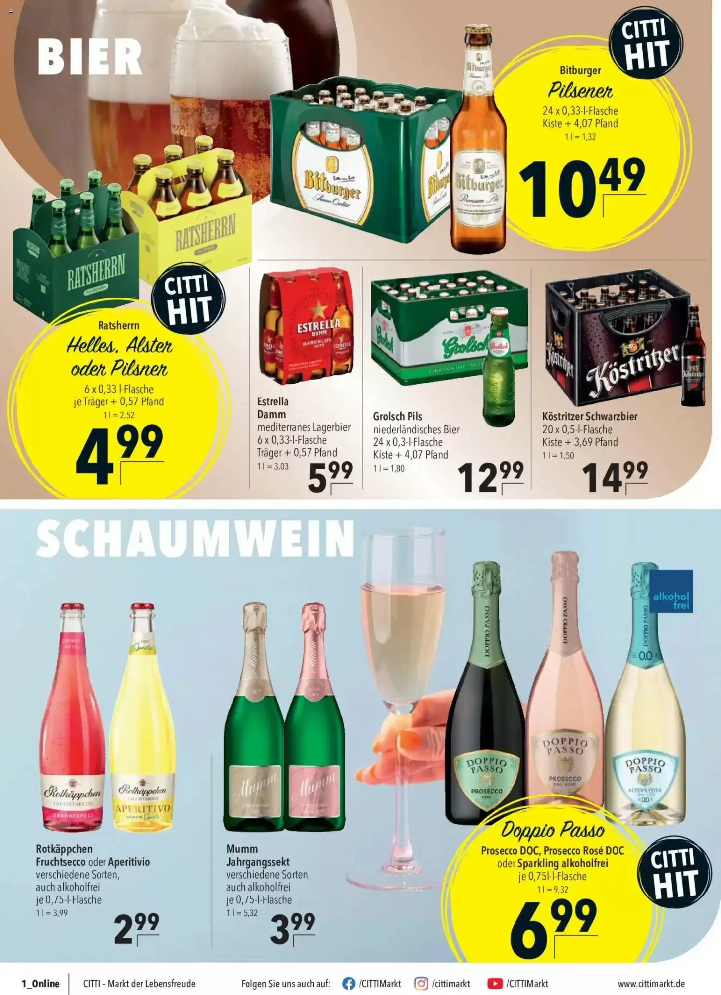 CITTI Markt Prospekt (ab 09.09.2026) zum Blättern - Seite 12