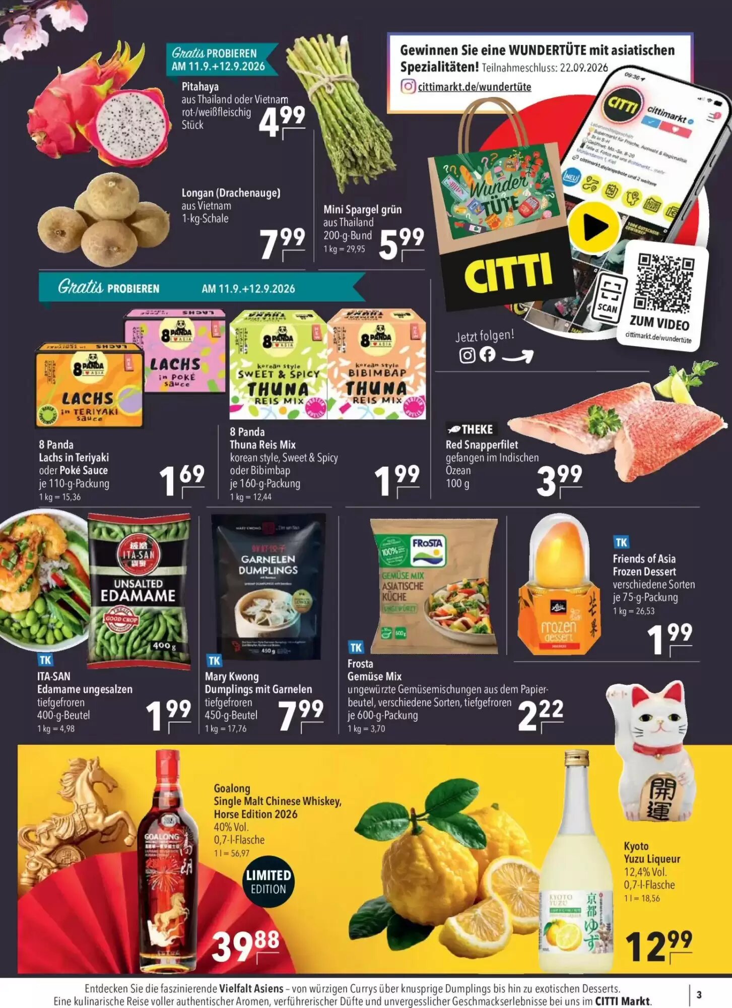CITTI Markt Prospekt (ab 09.09.2026) zum Blättern - Seite 3