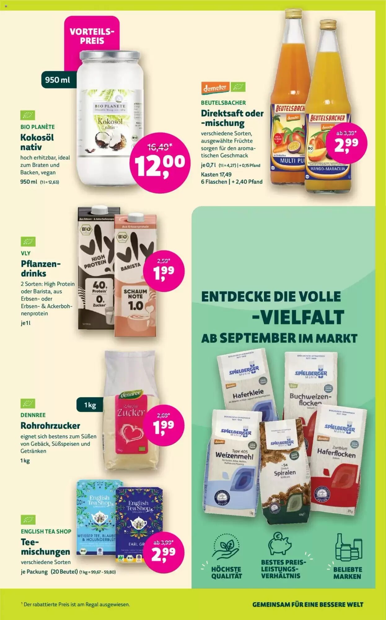 Denns BioMarkt Prospekt (ab 09.09.2026) zum Blättern - Seite 11