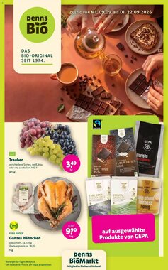 Denns BioMarkt Prospekt (ab 09.09.2026) zum Blättern