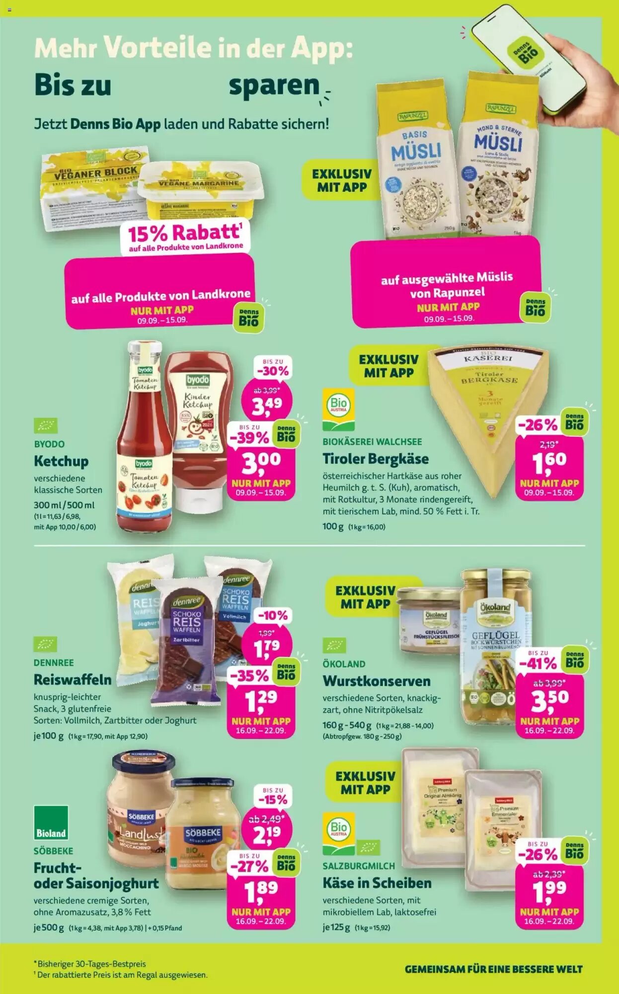 Denns BioMarkt Prospekt (ab 09.09.2026) zum Blättern - Seite 3