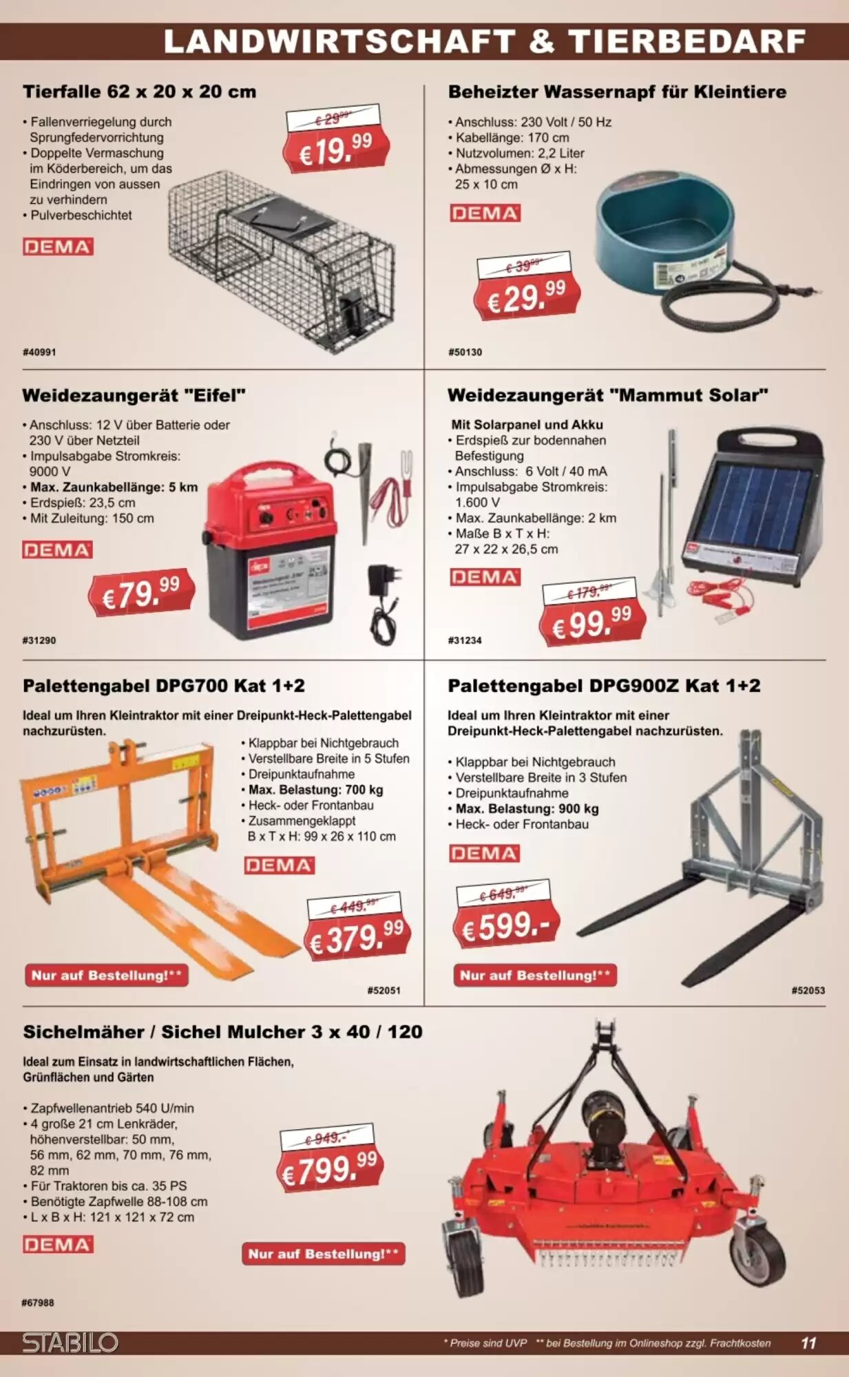 Stabilo Fachmarkt Prospekt (ab 09.09.2026) zum Blättern - Seite 11