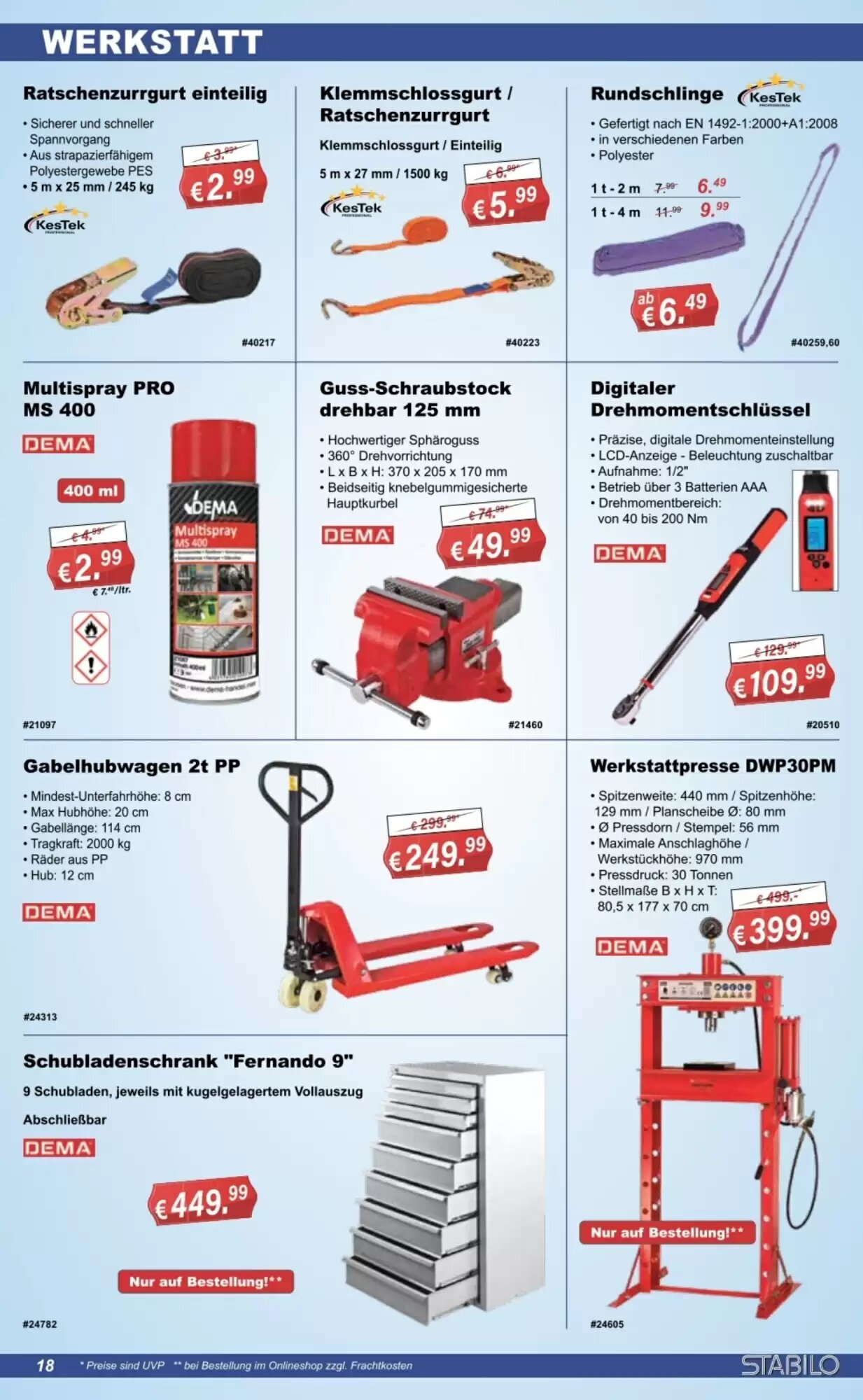 Stabilo Fachmarkt Prospekt (ab 09.09.2026) zum Blättern - Seite 18