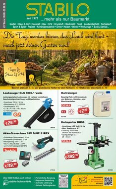 Stabilo Fachmarkt Prospekt (ab 09.09.2026) zum Blättern